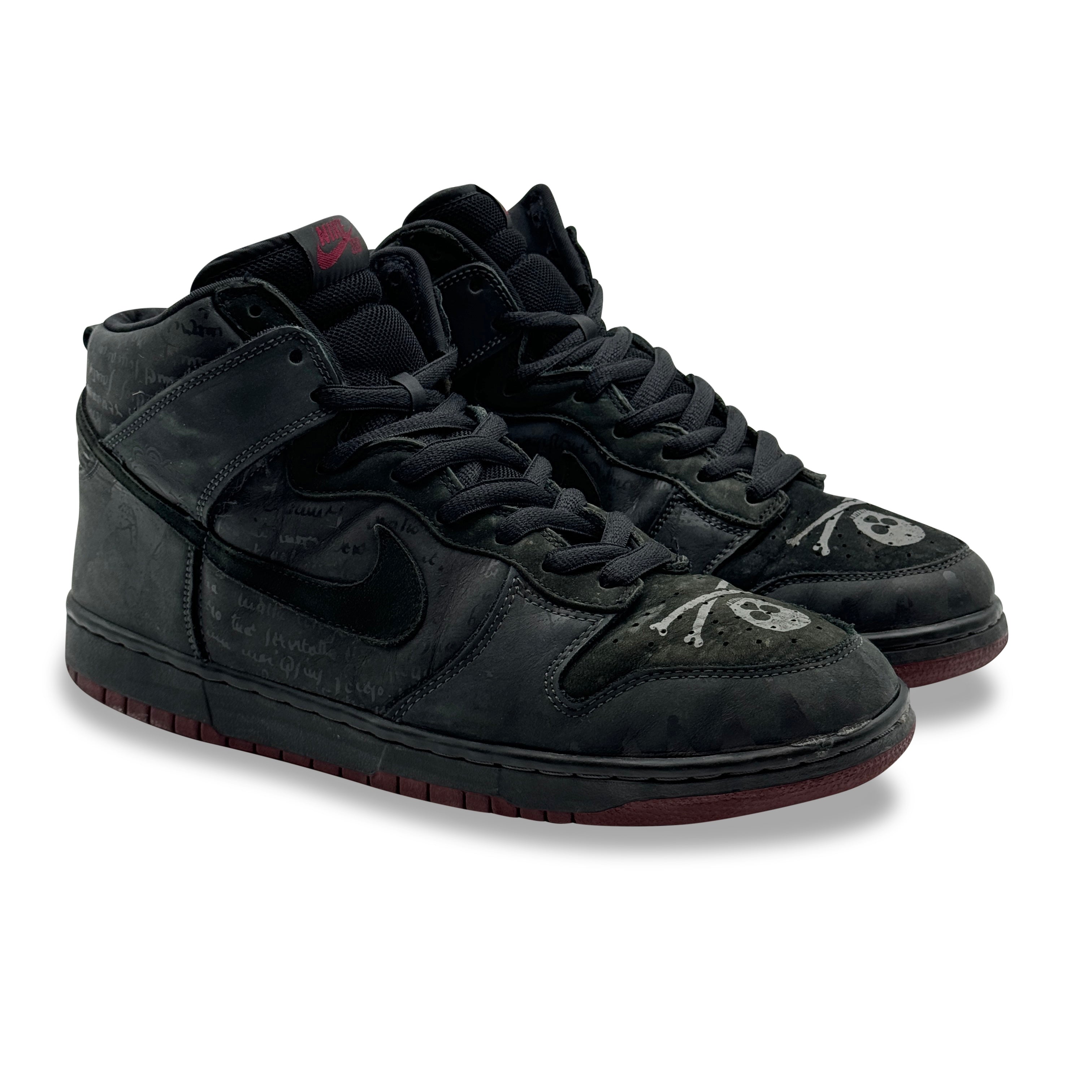 13 US NIKE SB DUNK HIGH MELVIN BLACK W BOX 2005 – curatedvan
