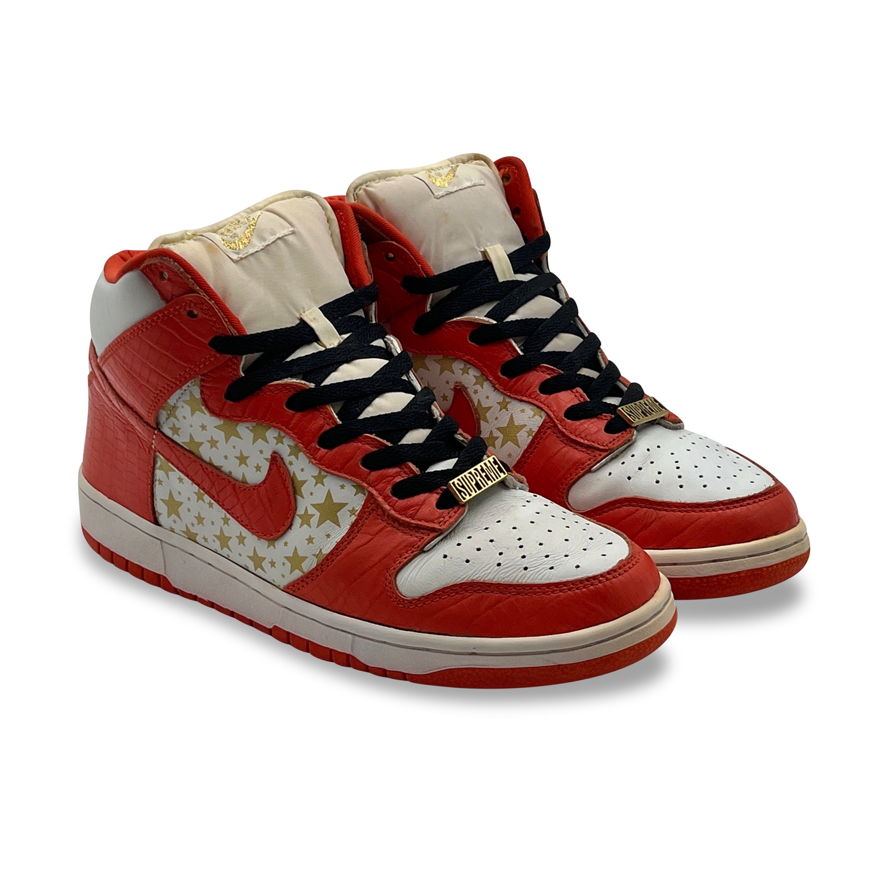 Nike dunk high pro sb supreme orange Clearance