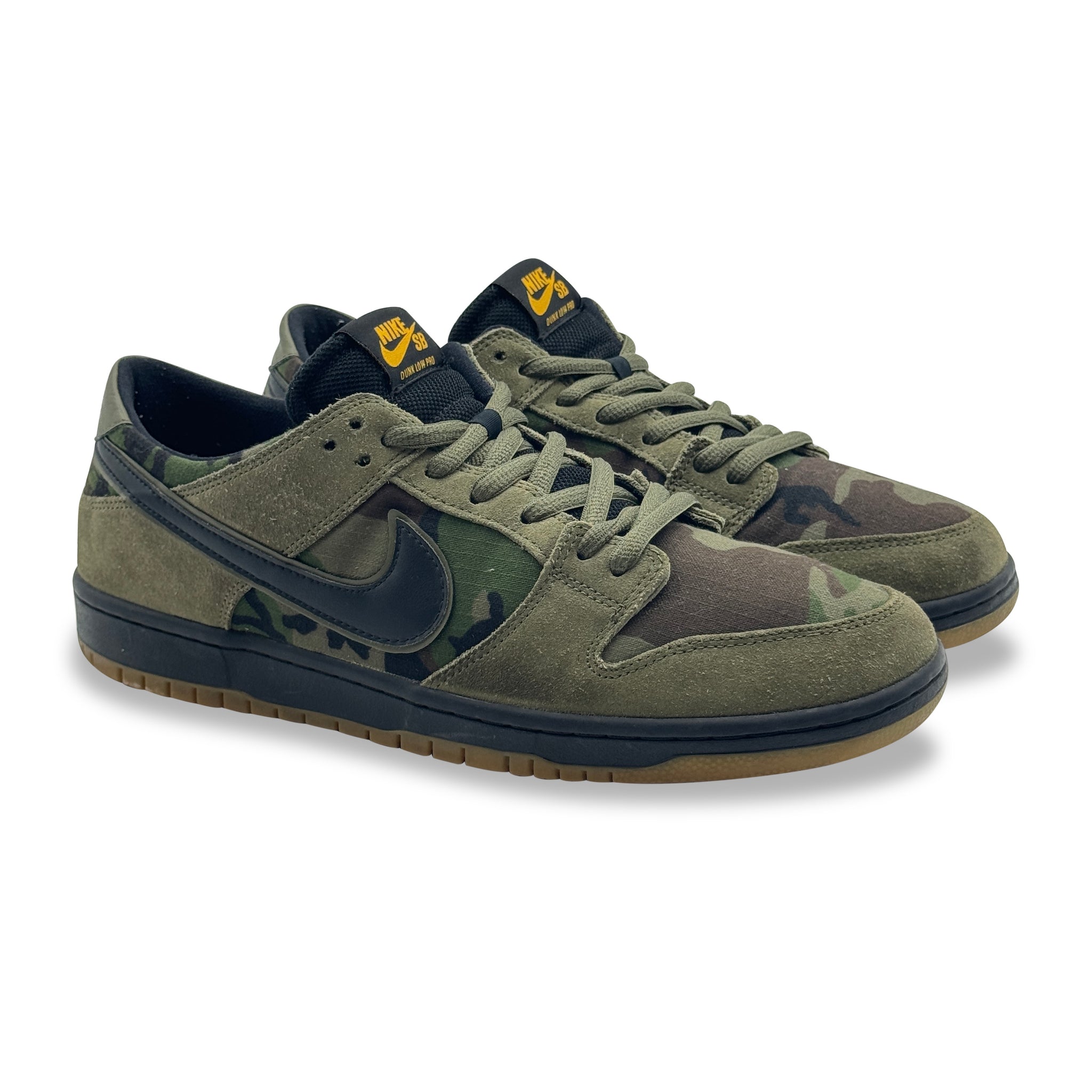 13 US - NIKE SB DUNK LOW ZOOM CAMO W BOX 2017