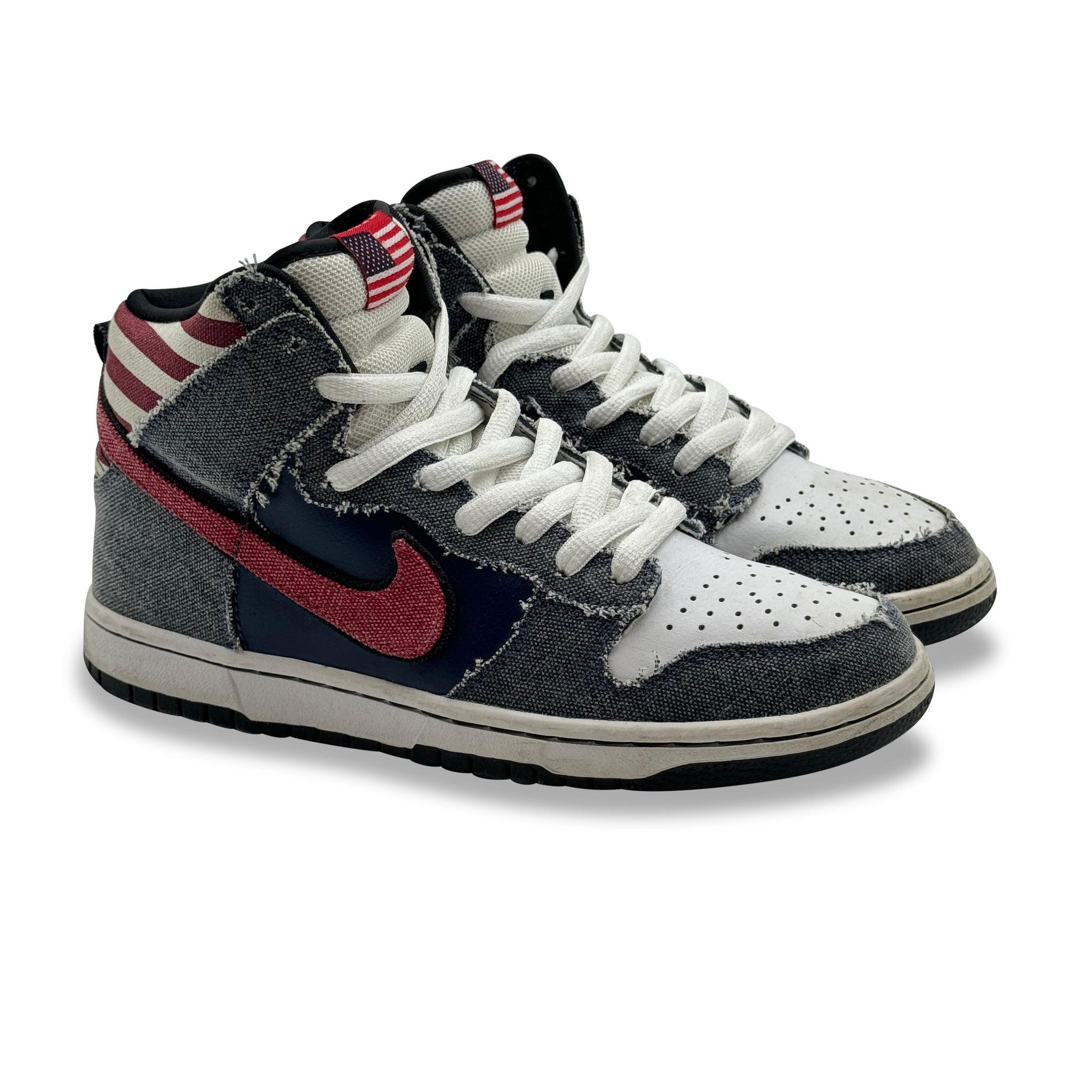7 US - NIKE SB DUNK HIGH BORN IN THE USA W BOX 2010