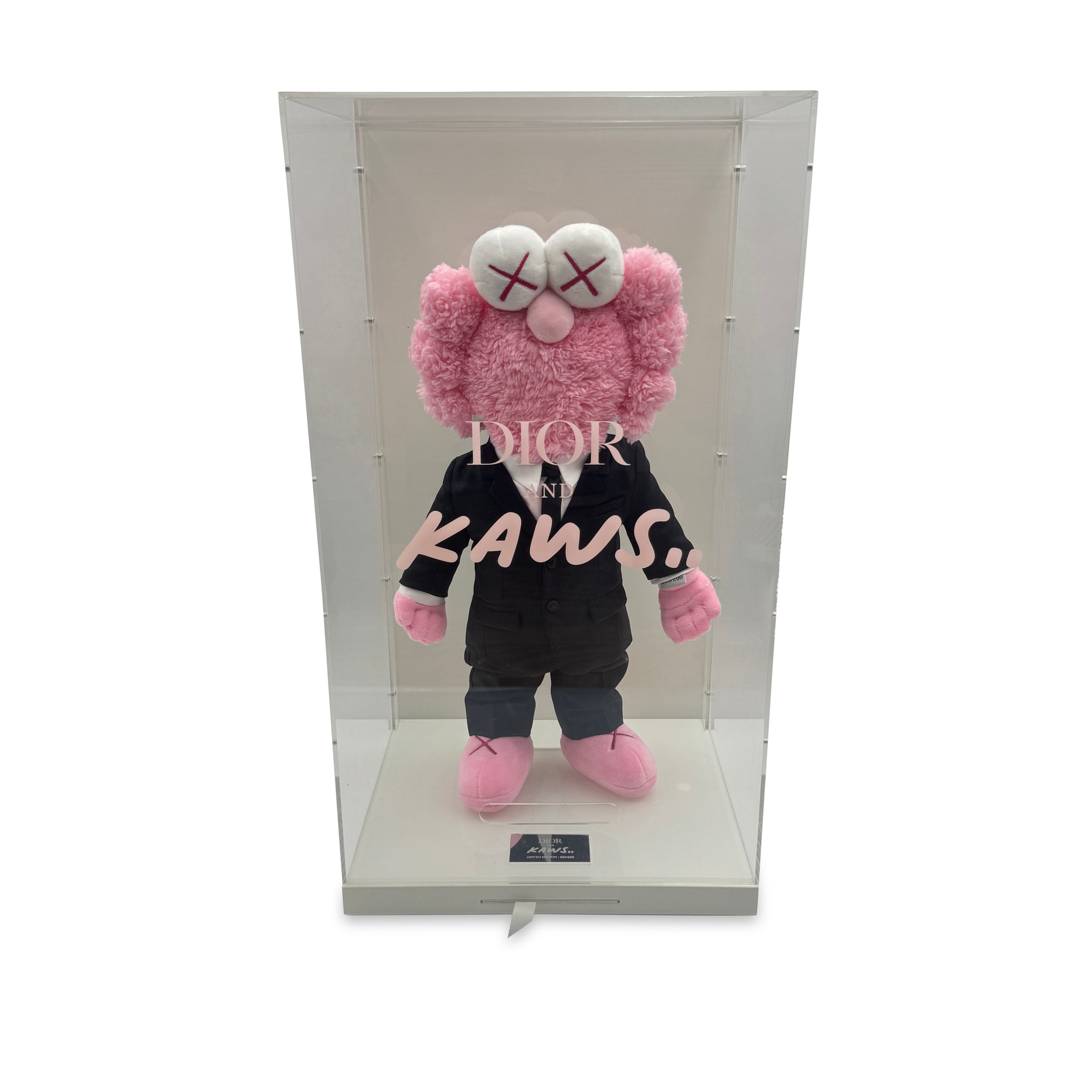 KAWS BFF DIOR PLUSH PINK