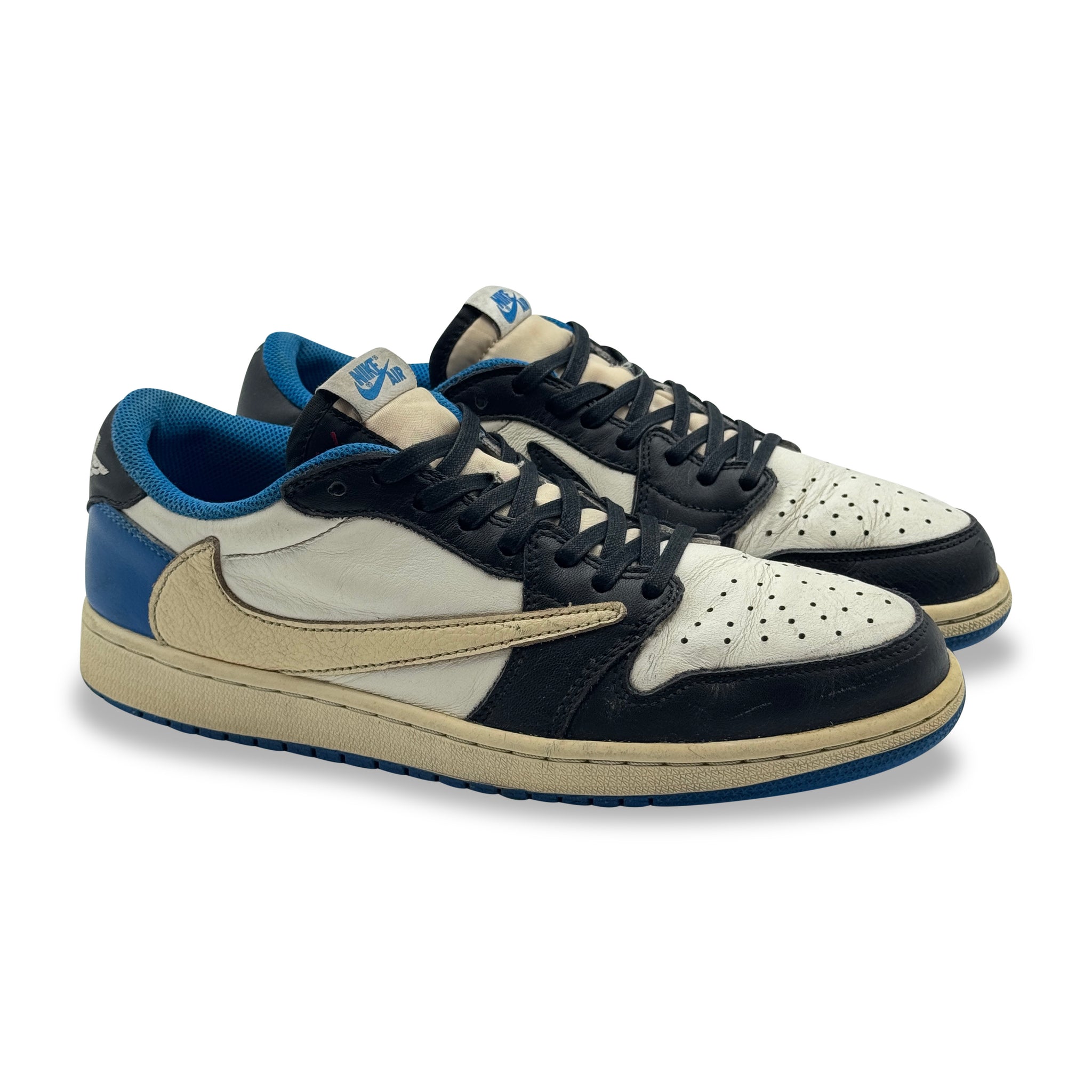 10 US - JORDAN 1 LOW TRAVIS SCOTT FRAGMENT W BOX 2021