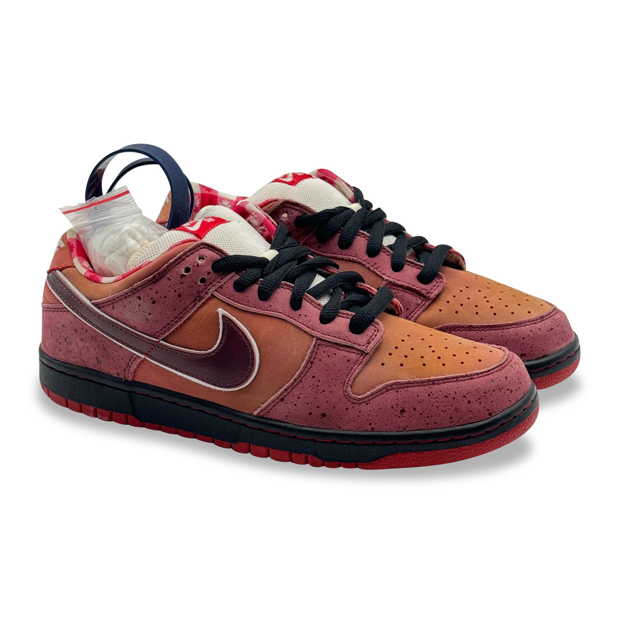 9 US - DS NIKE SB DUNK LOW RED LOBSTER W BOX 2008