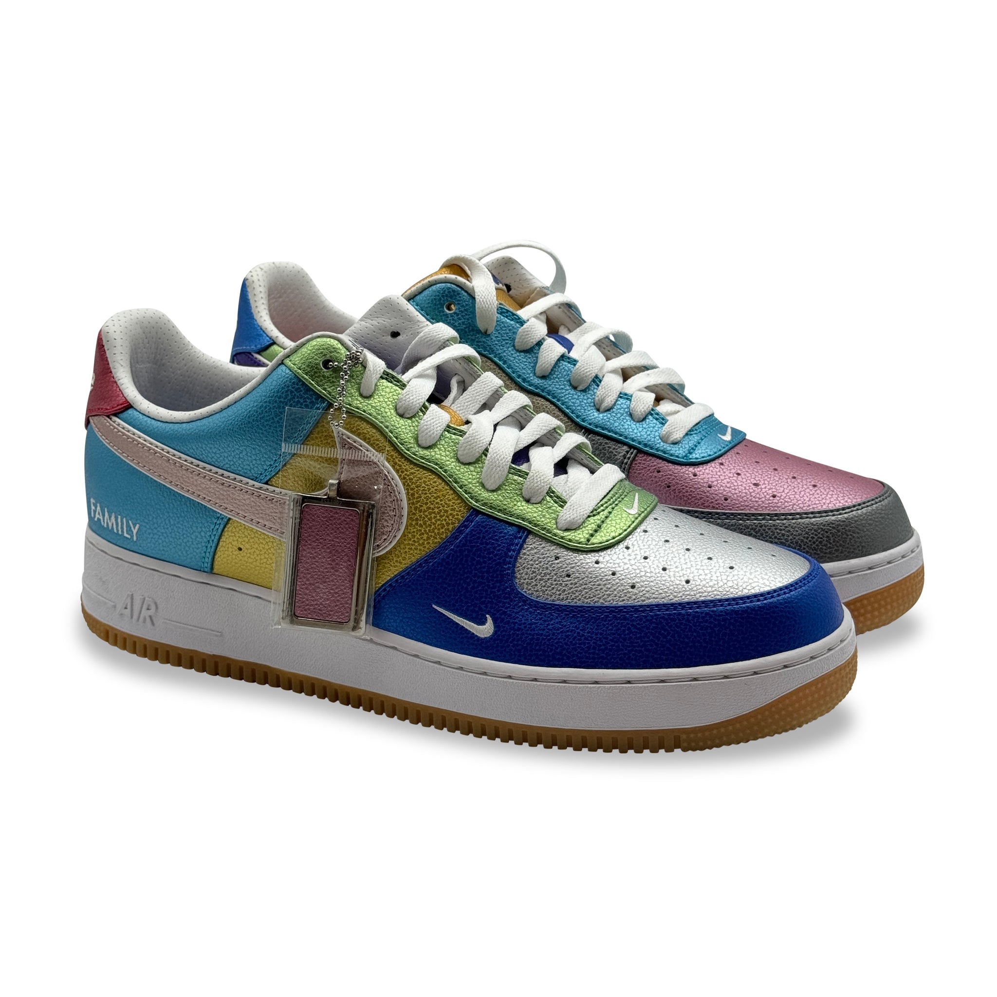 10.5 US - DS NIKE AIR FORCE 1 DJ CLARK KENT "THE LIST" F&F SAMPLE W BOX 2023