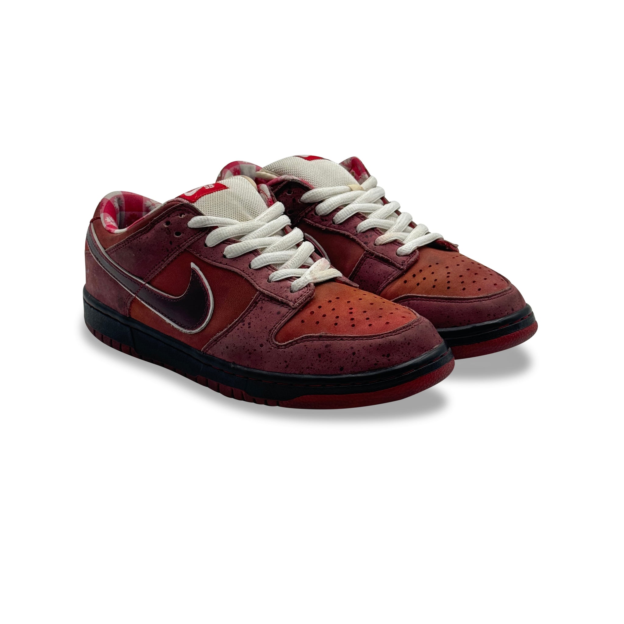 9 US - NIKE SB DUNK LOW RED LOBSTER W BOX 2008