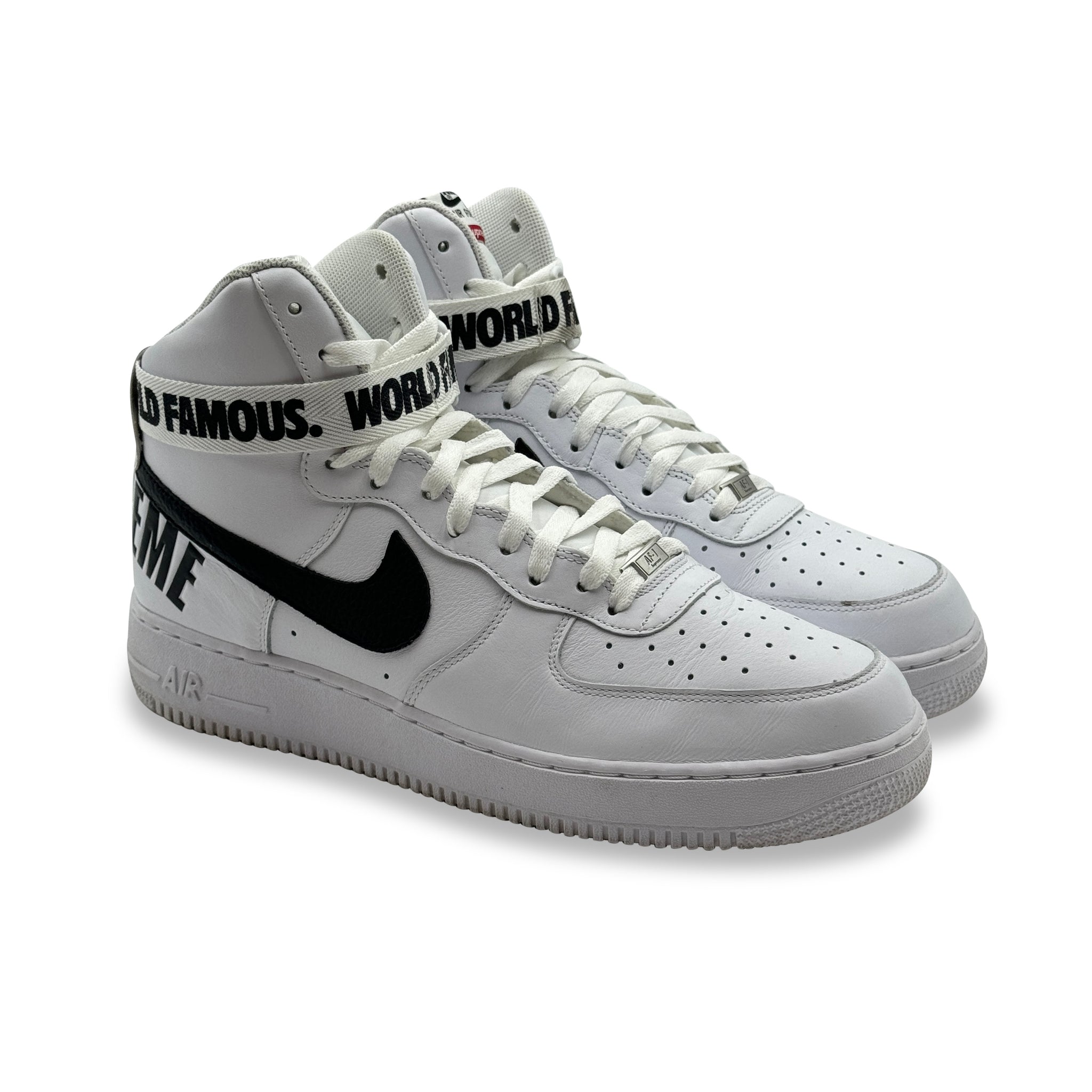 13 US - NIKE AIR FORCE 1 HIGH SUPREME WORLD FAMOUS W BOX 2014