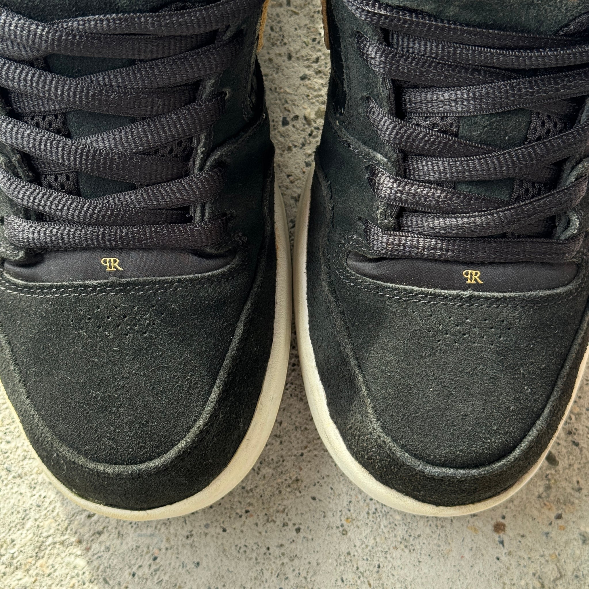 9.5 US -  NIKE SB AIR ZOOM PAUL RODRIGUEZ 2 BLACK/GOLD W BOX 2007