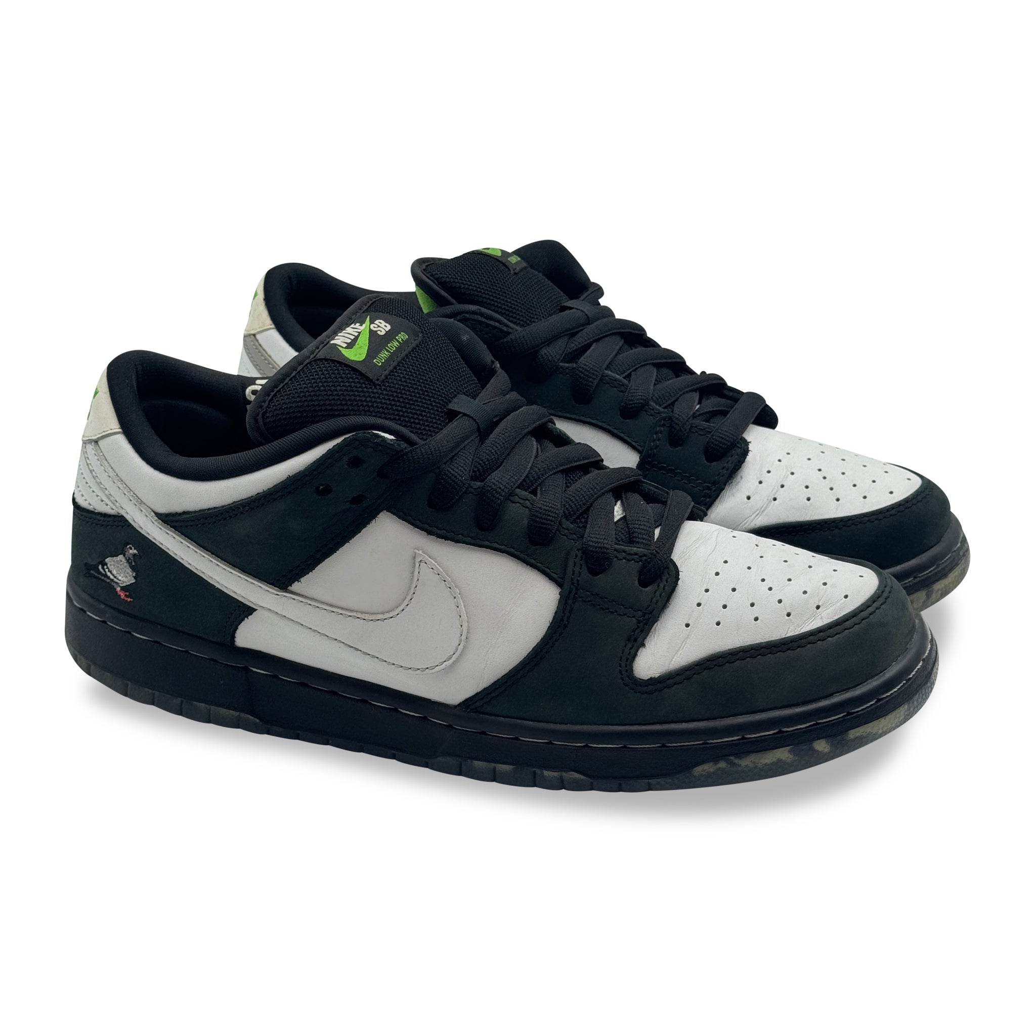 9.5 US - NIKE SB DUNK LOW STAPLE PANDA PIGEON 2019 – curatedvan
