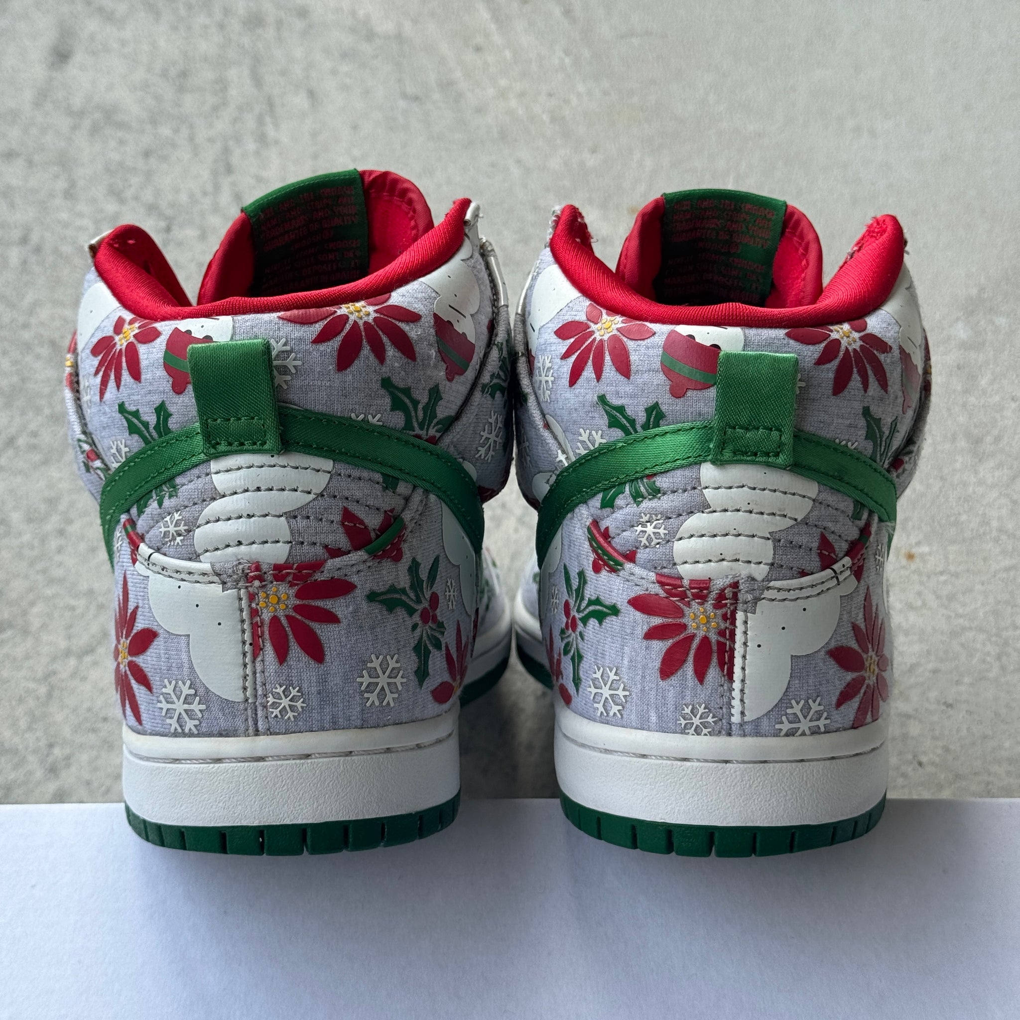 8.5 US - NIKE SB DUNK HIGH CONCEPTS UGLY CHRISTMAS SWEATER 2013
