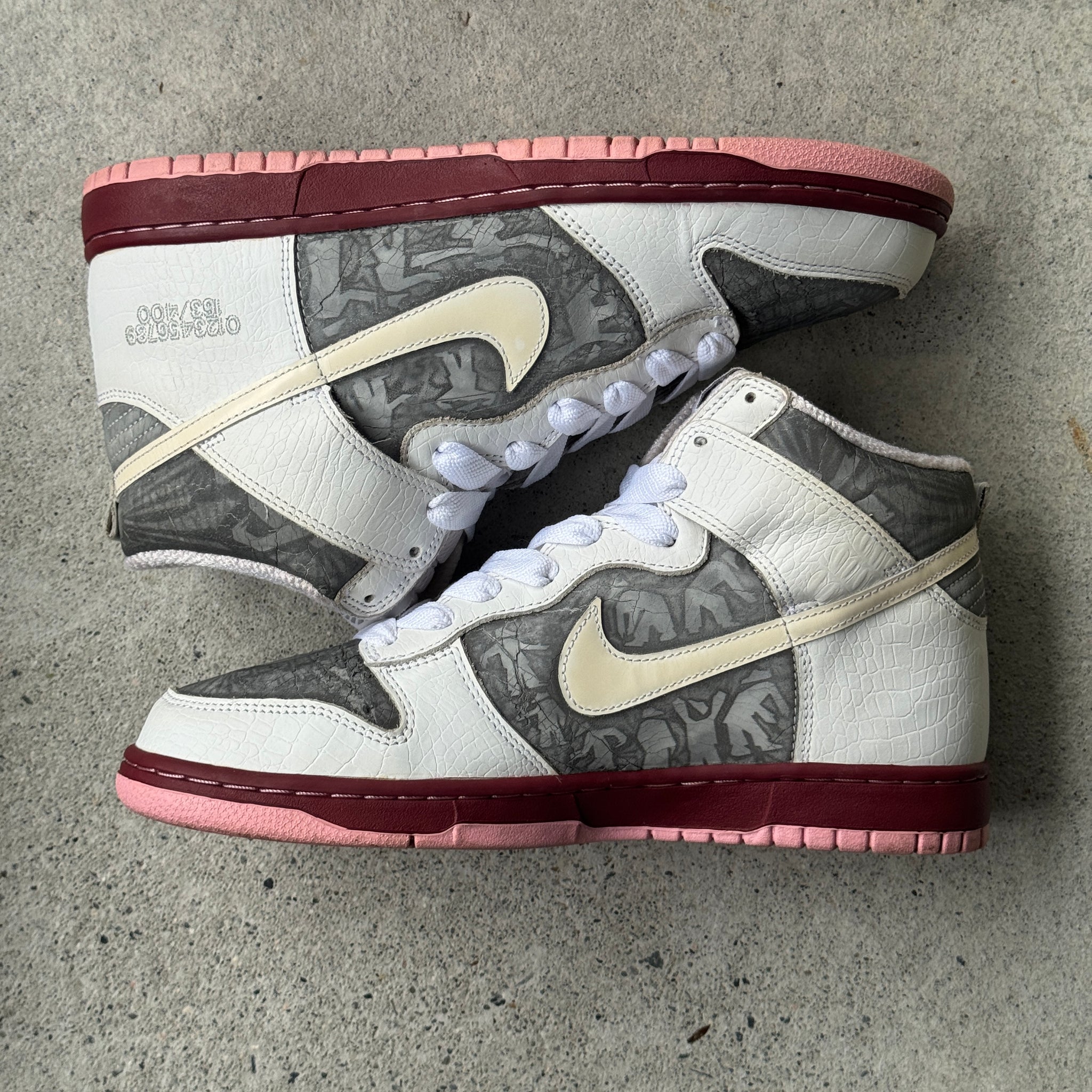 10 US - NIKE DUNK HIGH SOLE COLLECTOR COWBOY #163/400 2006