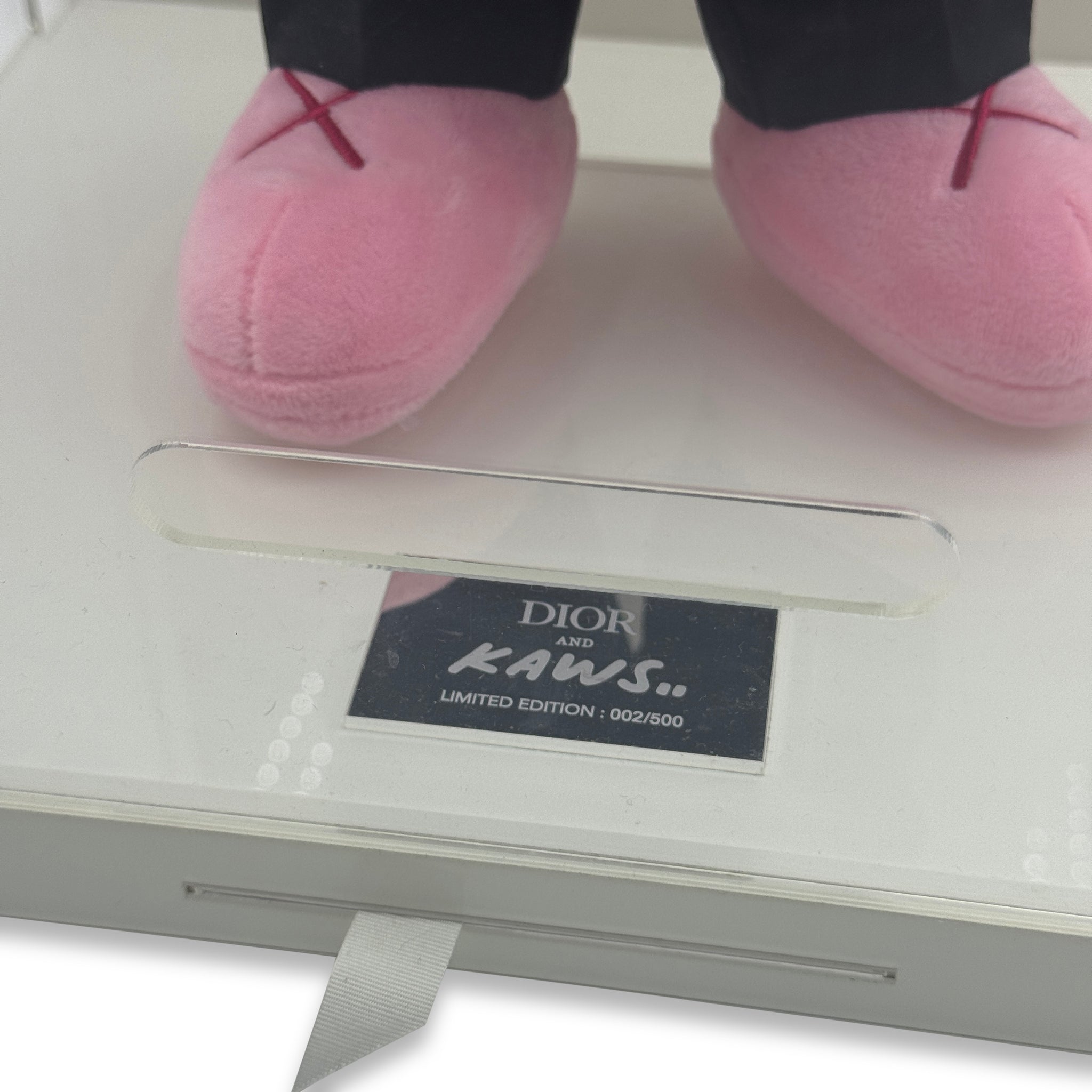 KAWS BFF DIOR PLUSH PINK