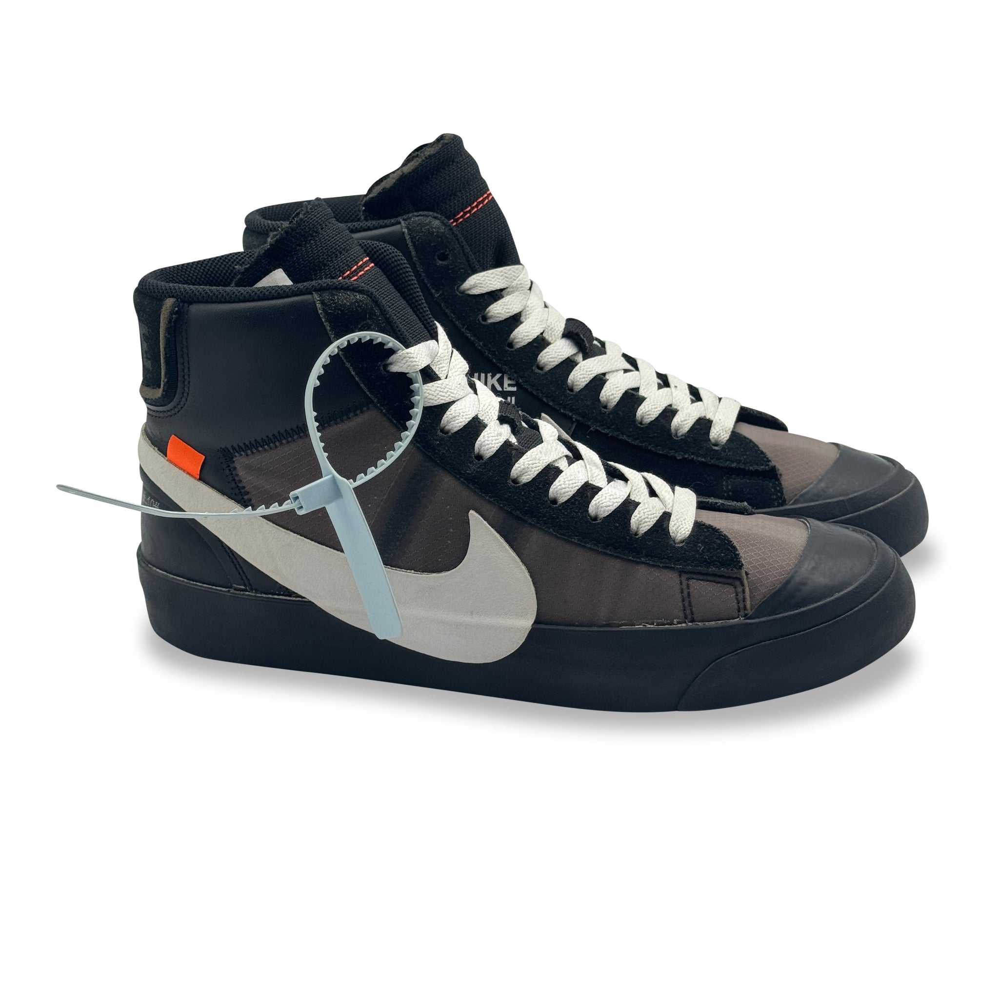 9.5 US - NIKE BLAZER MID OFF WHITE GRIM REAPER W BOX 2018