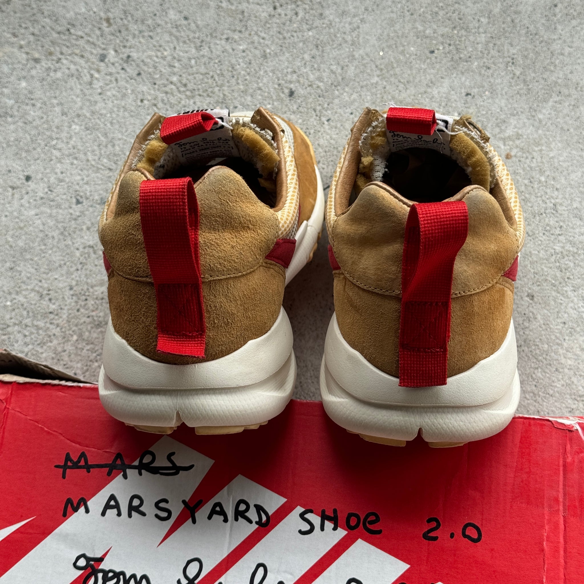 11.5 US - NIKE MARS YARD 2.0 TOM SACHS SPACE CAMP W BOX 2017