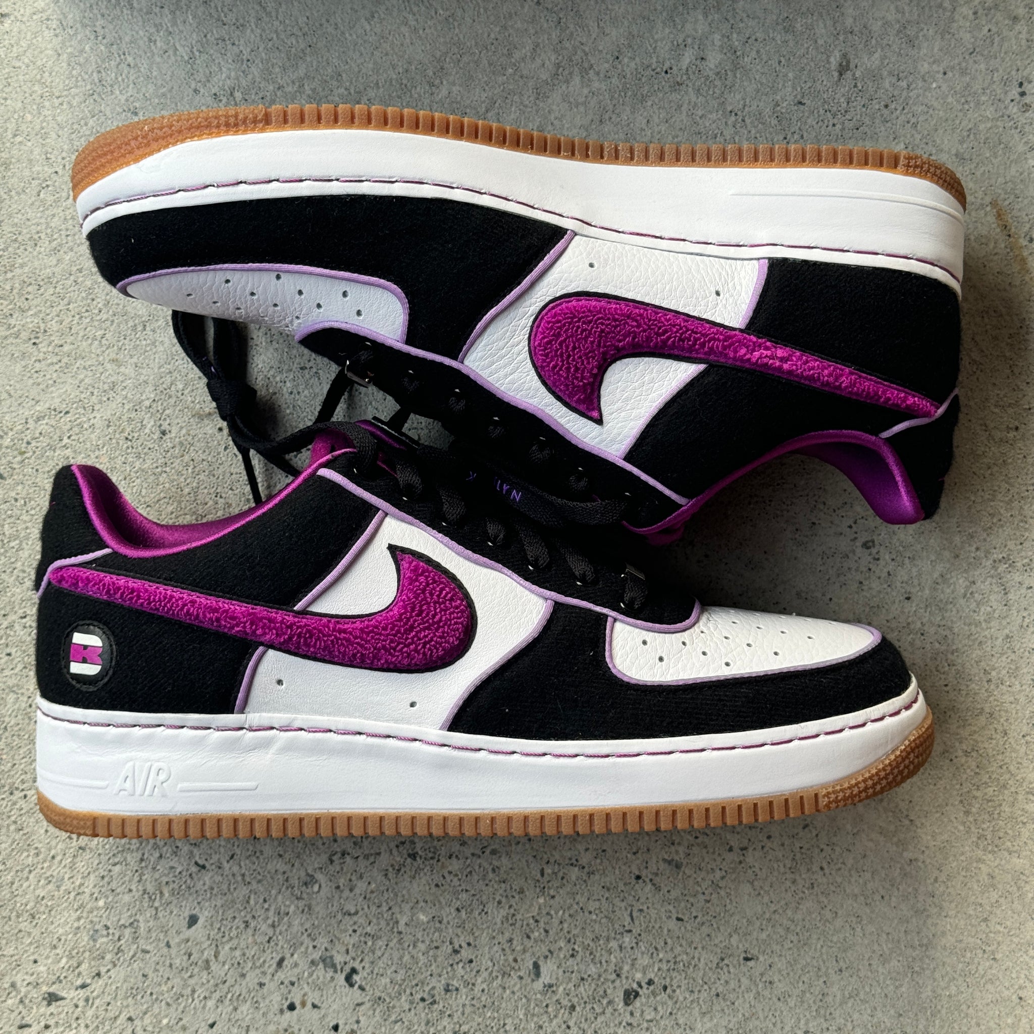 12 US - DS NIKE AIR FORCE 1 BROOKLYN "5 BOROUGHS PACK" W BOX 2010