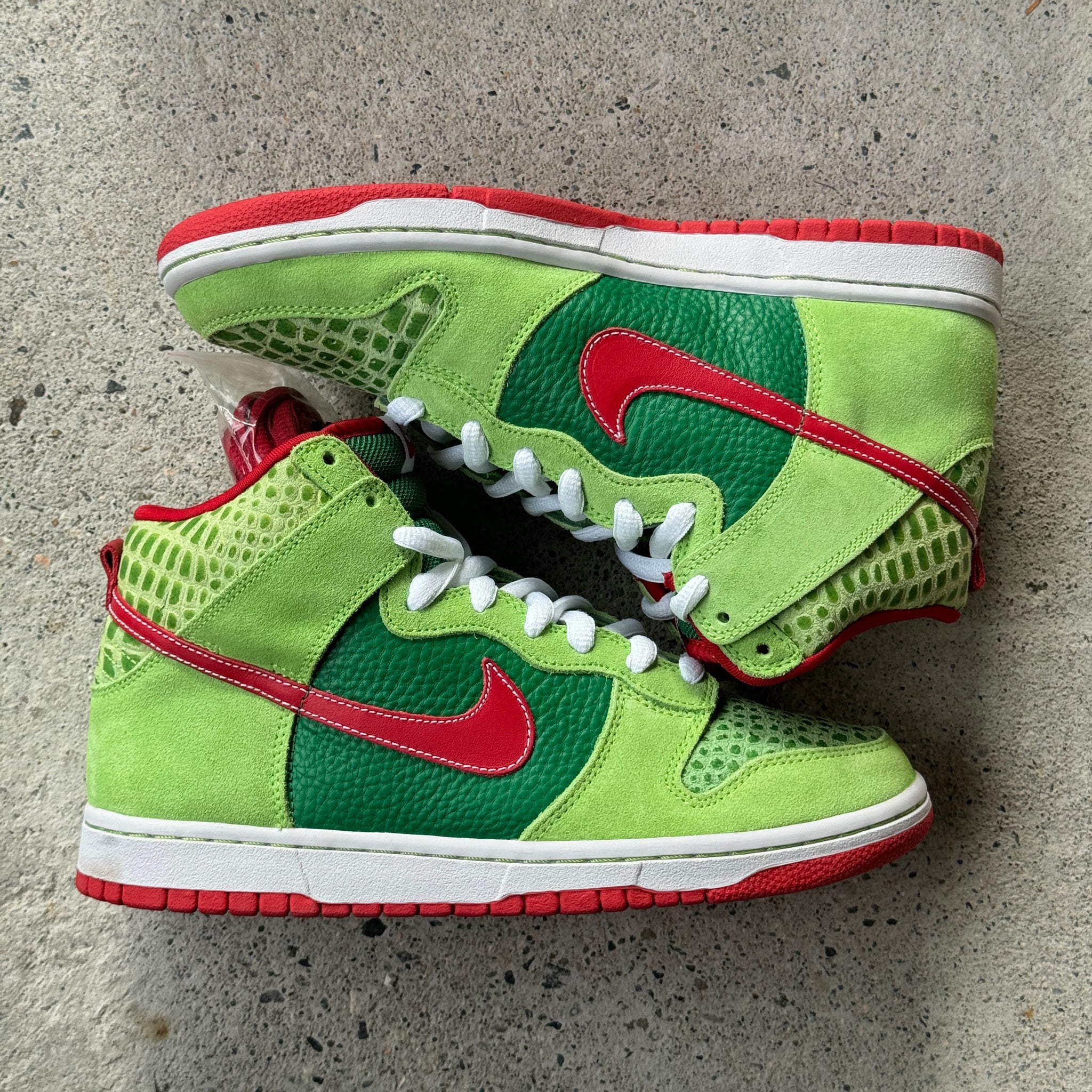 8 US - DS NIKE SB DUNK HIGH DR FEELGOOD W BOX 2008