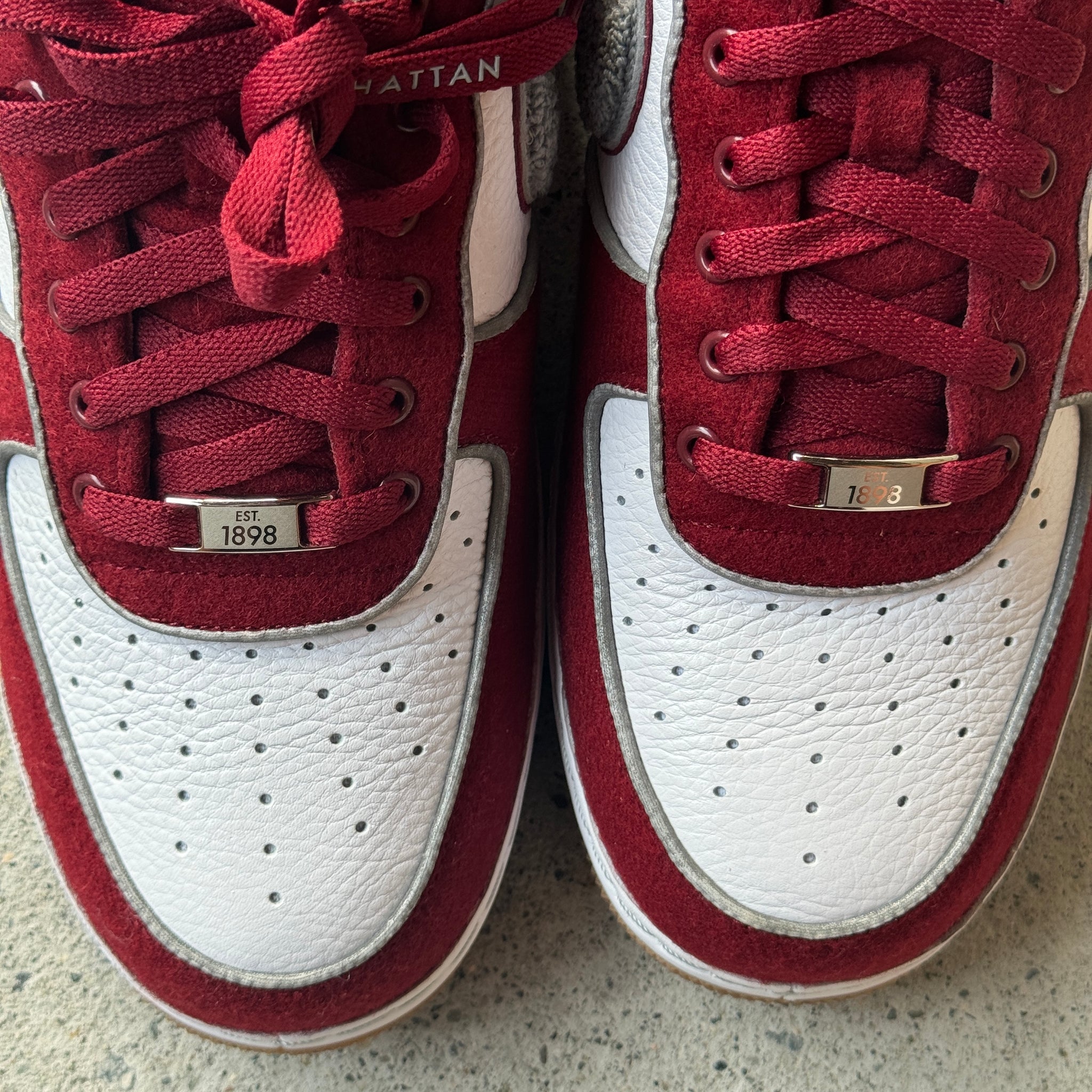 12 US - DS NIKE AIR FORCE 1 MANHATTAN "5 BOROUGHS PACK" W BOX 2010