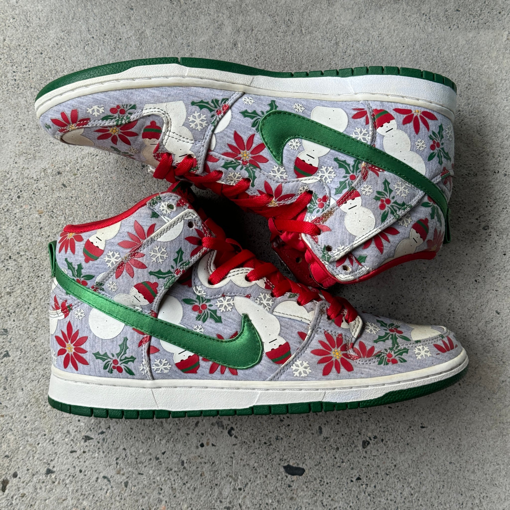 11 US - NIKE SB DUNK HIGH CONCEPTS UGLY CHRISTMAS SWEATER 2013