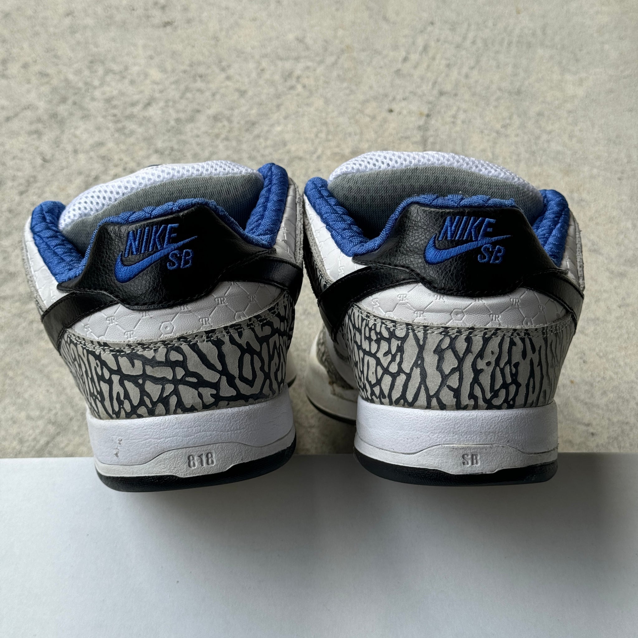 11 US - NIKE SB ZOOM AIR PAUL RODRIGUEZ 2 WHITE CEMENT 2009