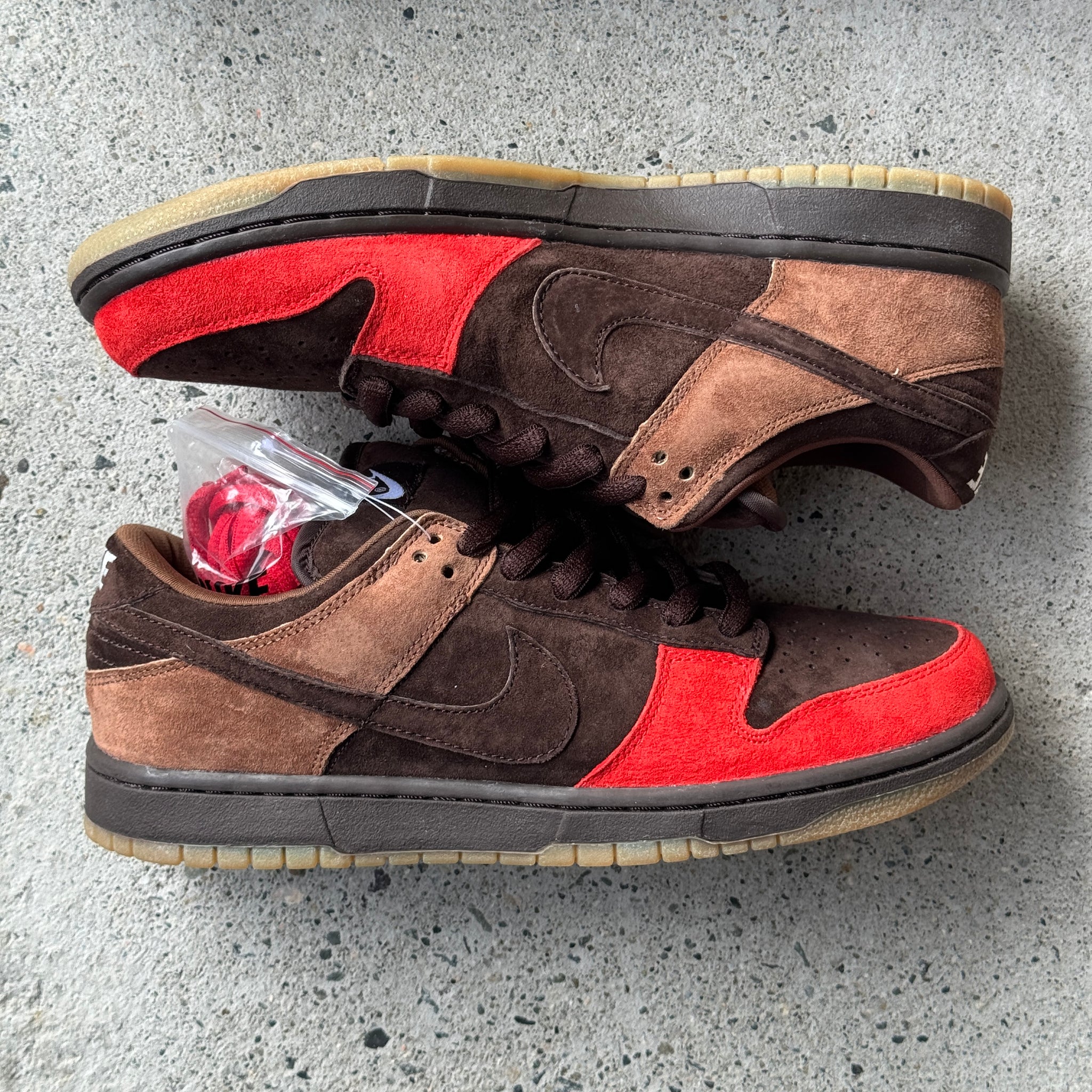 9 US - DS NIKE SB DUNK LOW BISON W BOX 2003