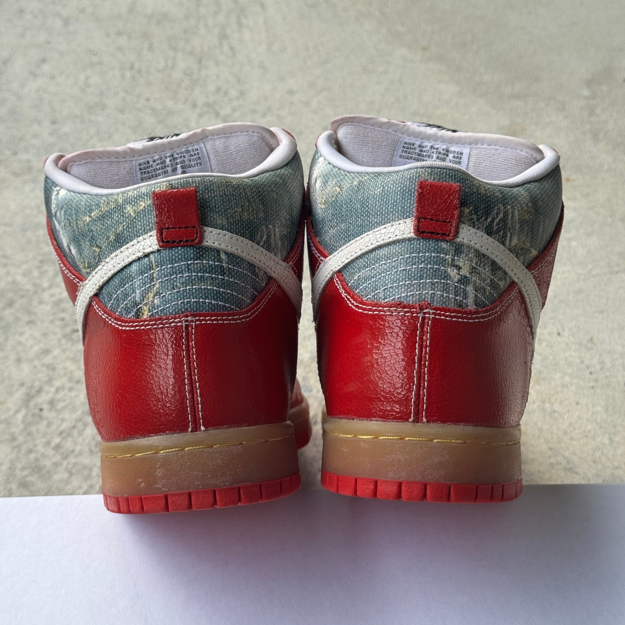 10 US - NIKE SB DUNK HIGH SHOE GOO 2008