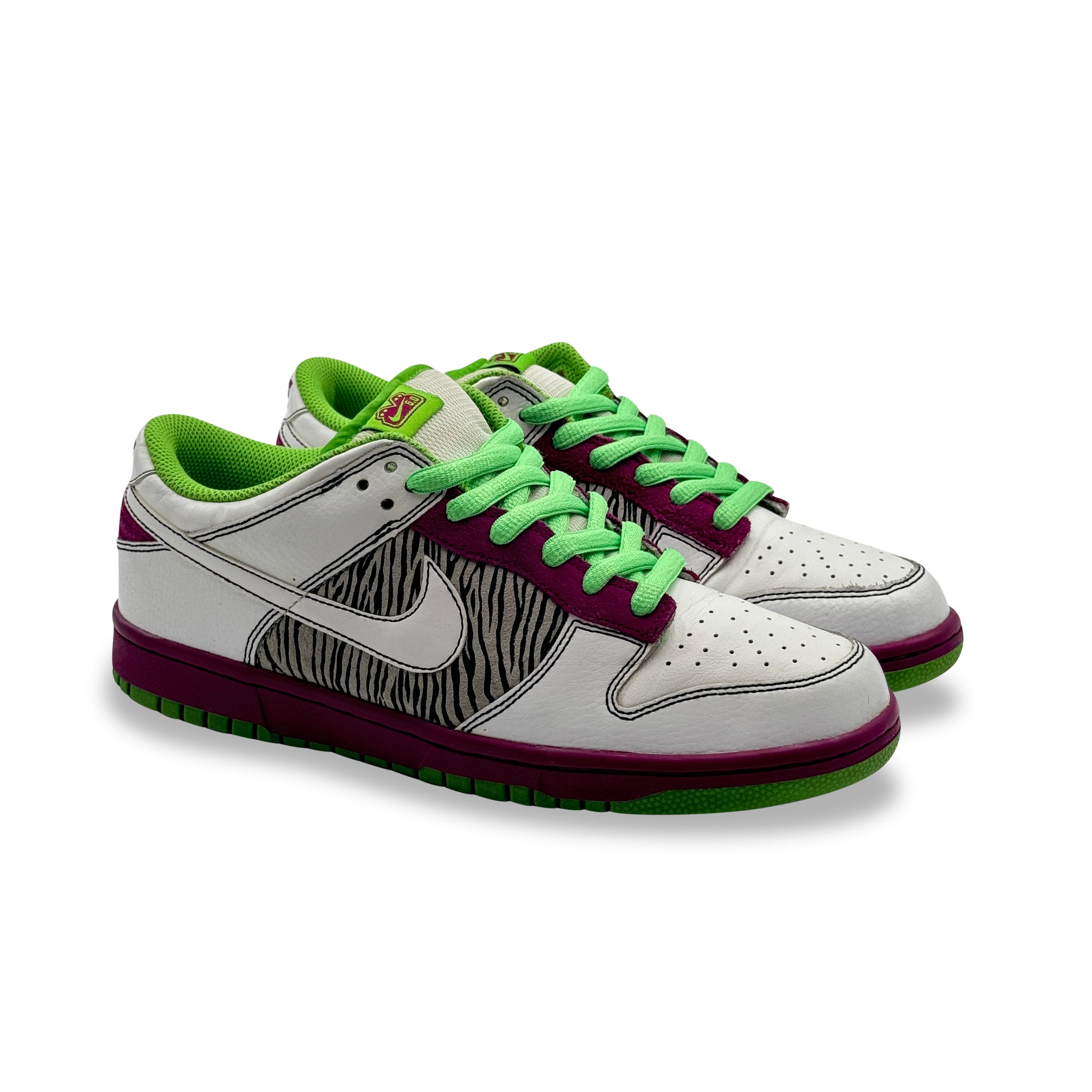 10.5W/9M US -  NIKE WMNS DUNK LOW 6.0 MEAN GREEN 2009
