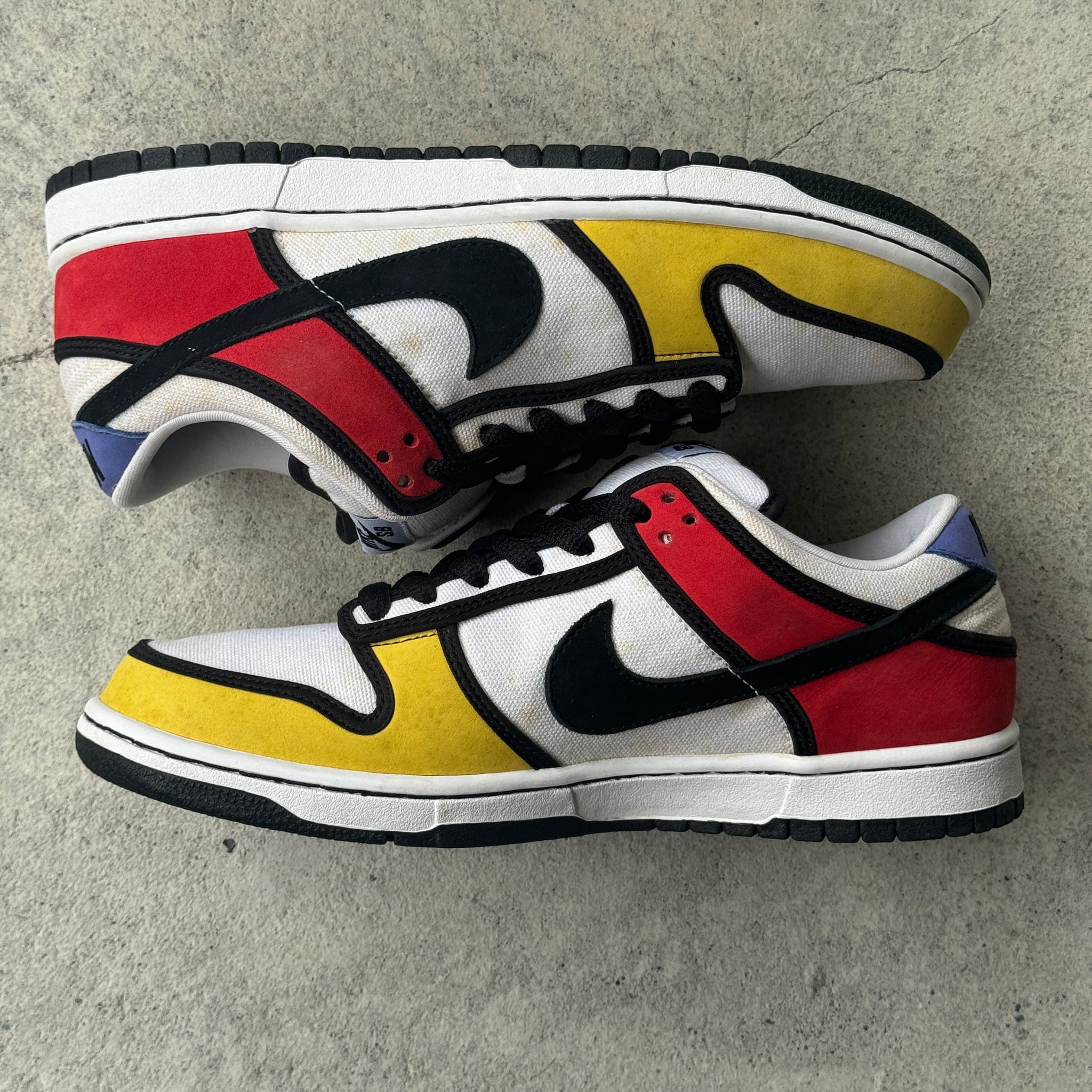 10 US - NIKE SB DUNK PIET MONDRIAN W BOX 2008
