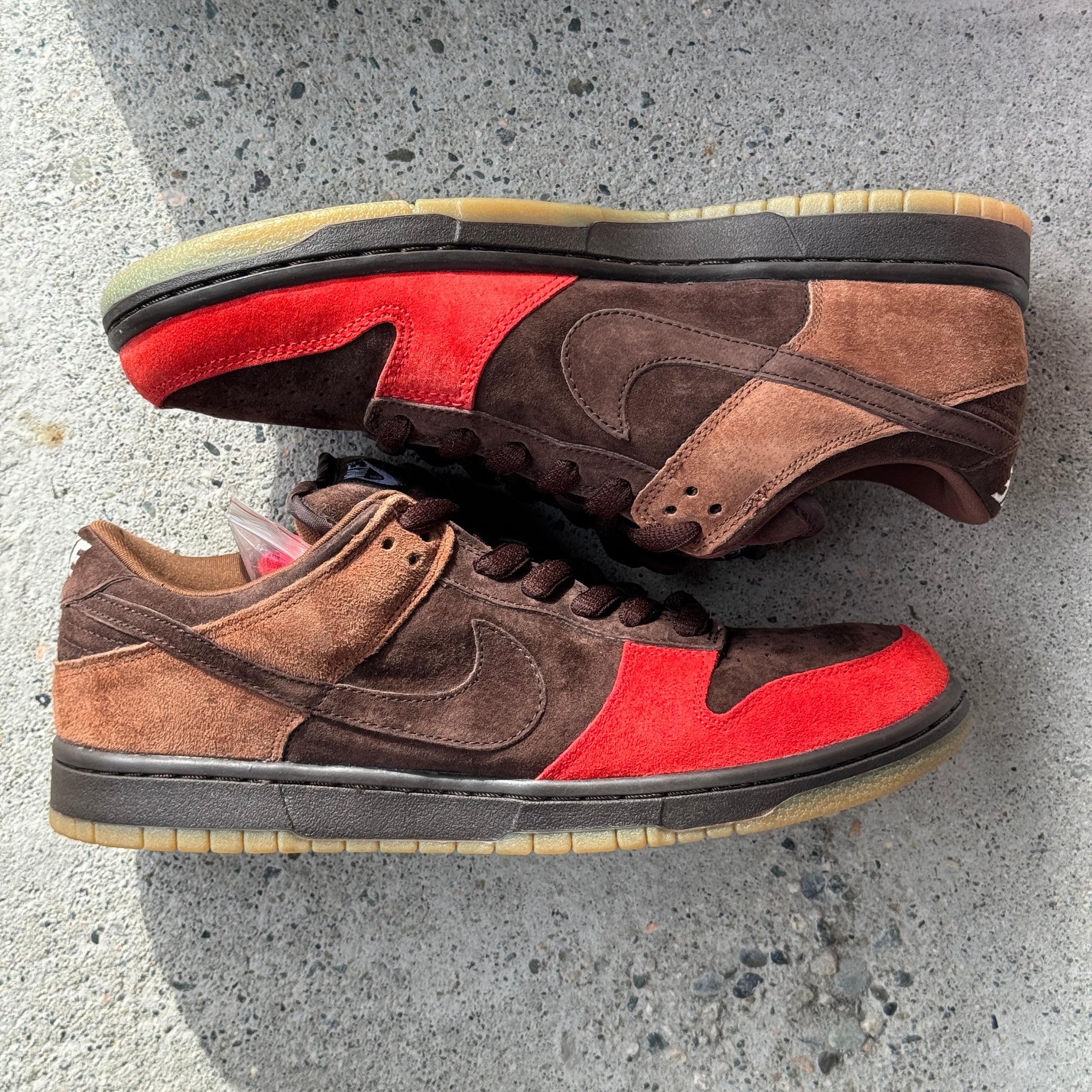 10 US - DS NIKE SB DUNK LOW BISON W BOX 2003