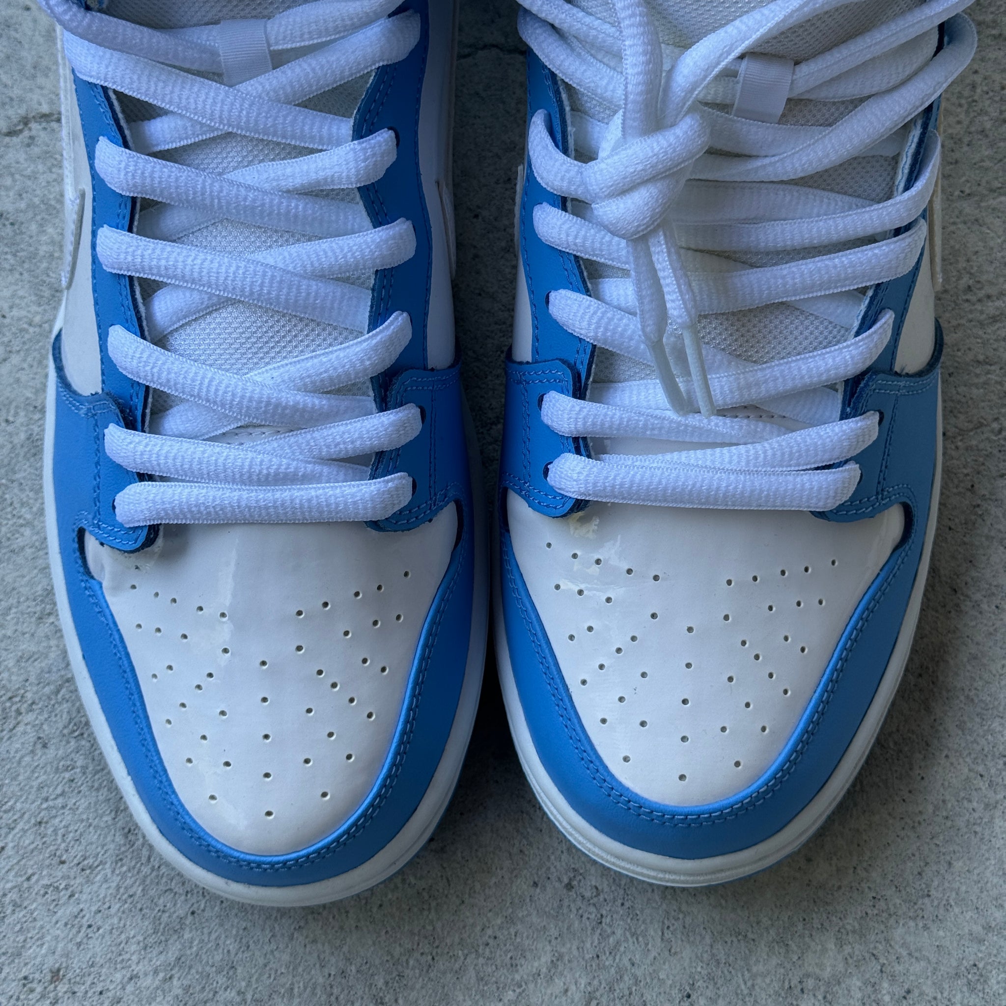 10 US - DS NIKE SB DUNK HIGH RIVALRY UNC W BOX 2014