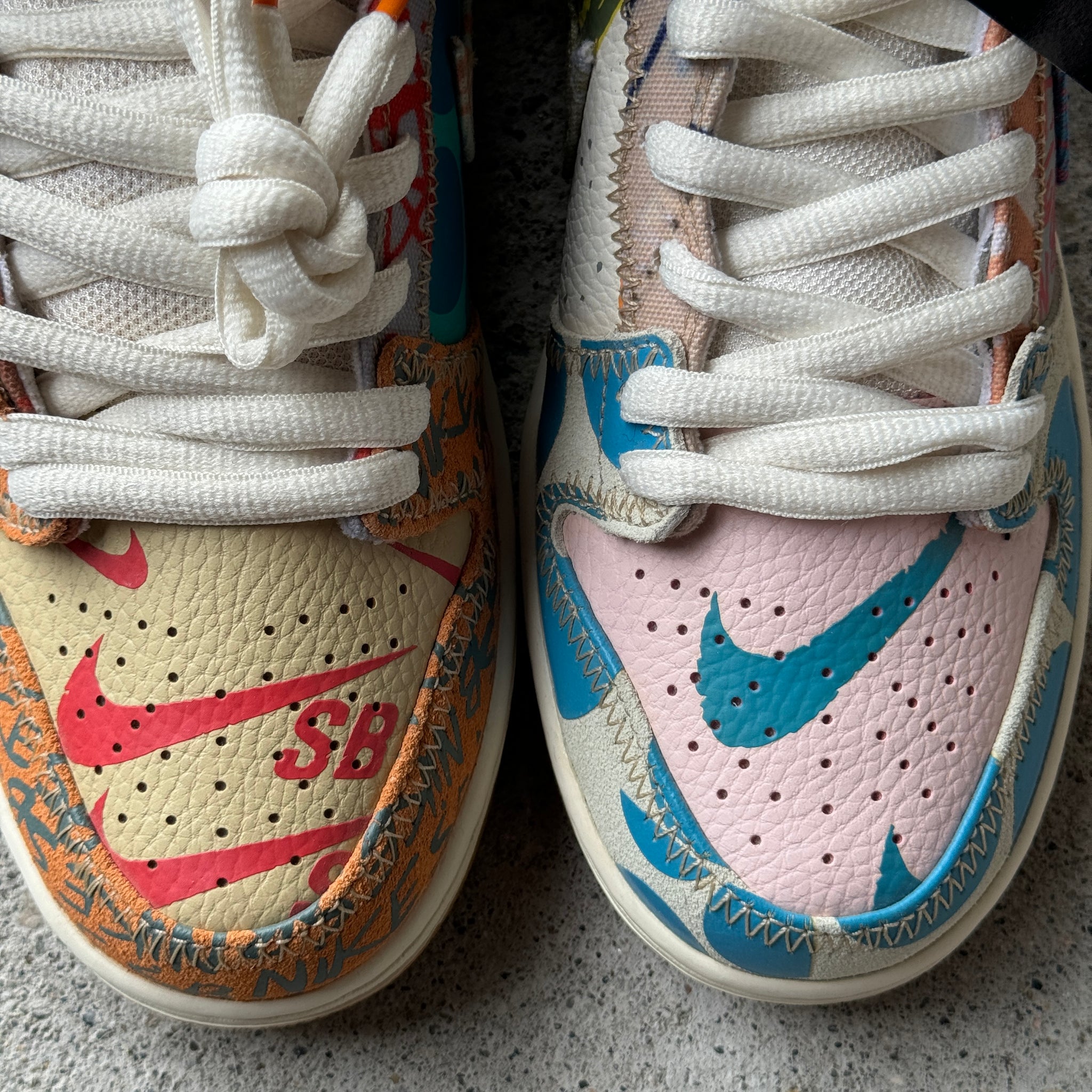 7 US - DS NIKE SB DUNK HIGH THOMAS CAMPBELL WHAT THE 2017
