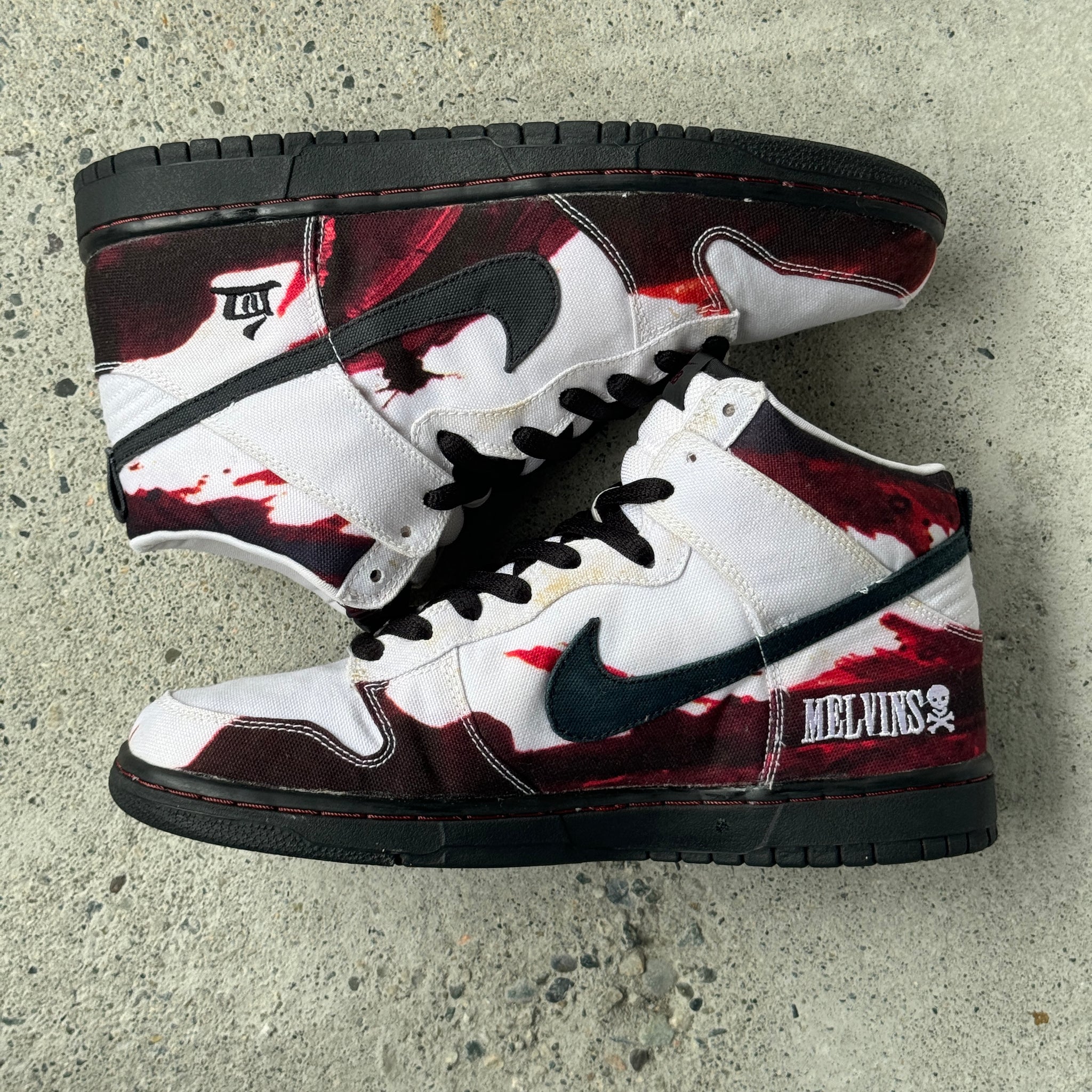 10 US - NIKE SB DUNK HIGH MELVIN WHITE W BOX 2005
