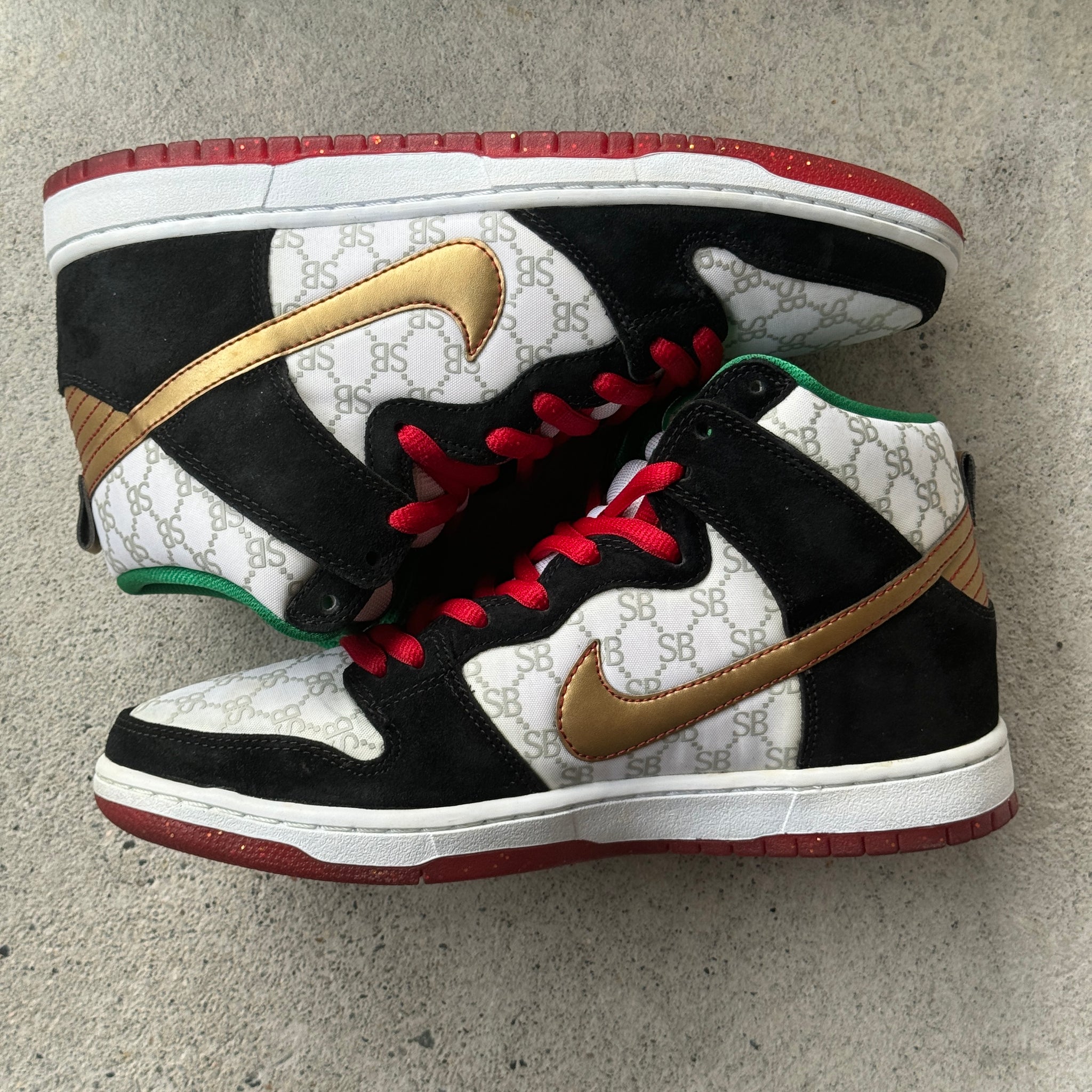 9.5 US - NIKE SB DUNK HIGH PAID IN FULL W BOX 2014