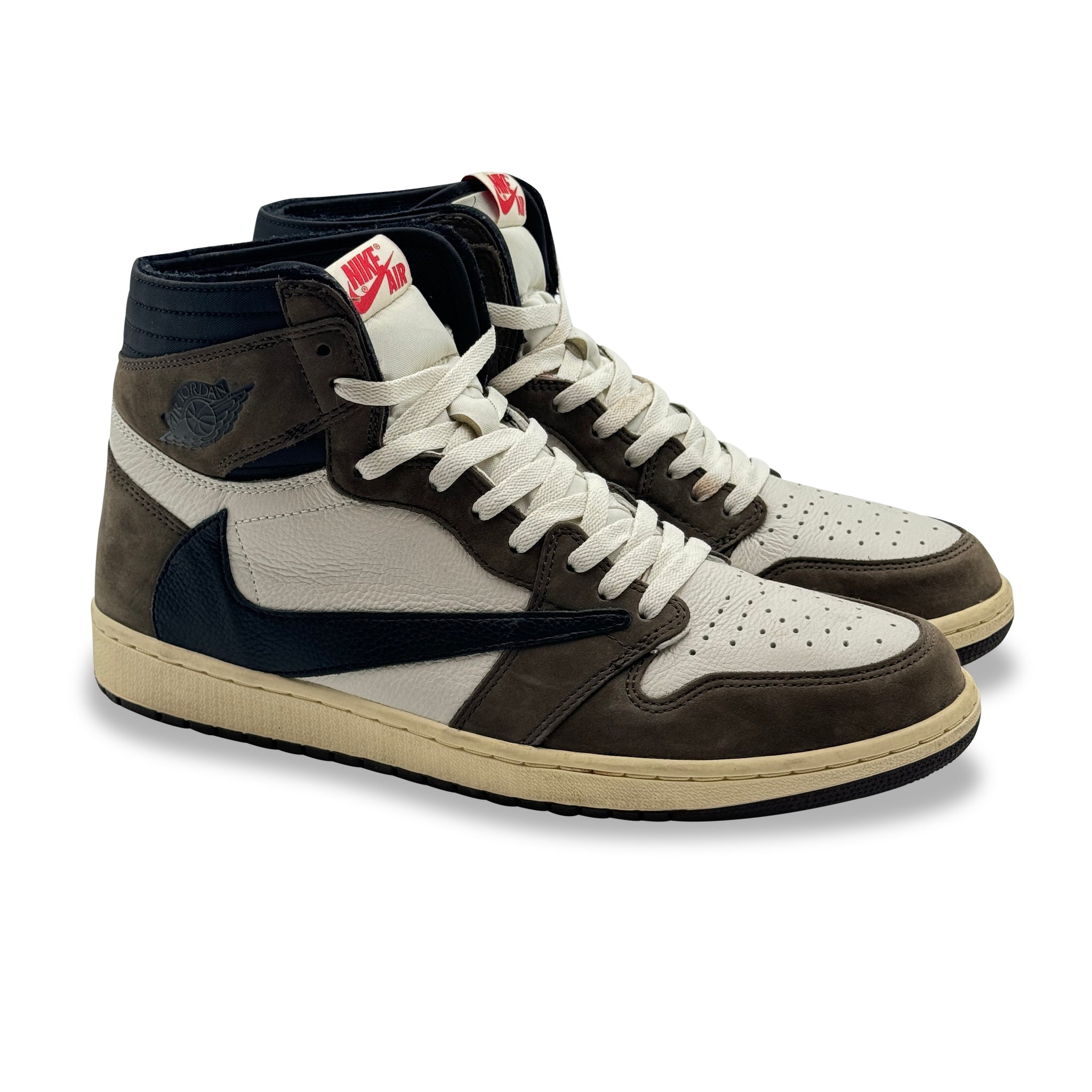 13 US - JORDAN 1 HIGH TRAVIS SCOTT MOCHA W BOX 2019
