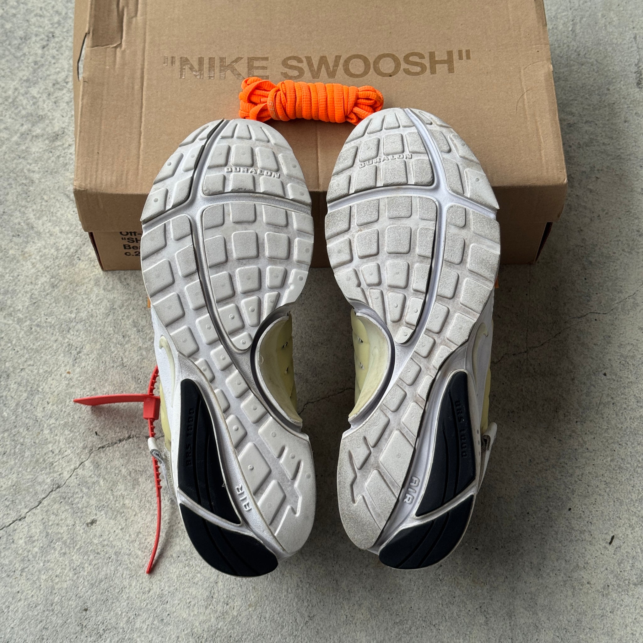 10 US - NIKE AIR PRESTO OFF-WHITE "WHITE" W BOX 2018