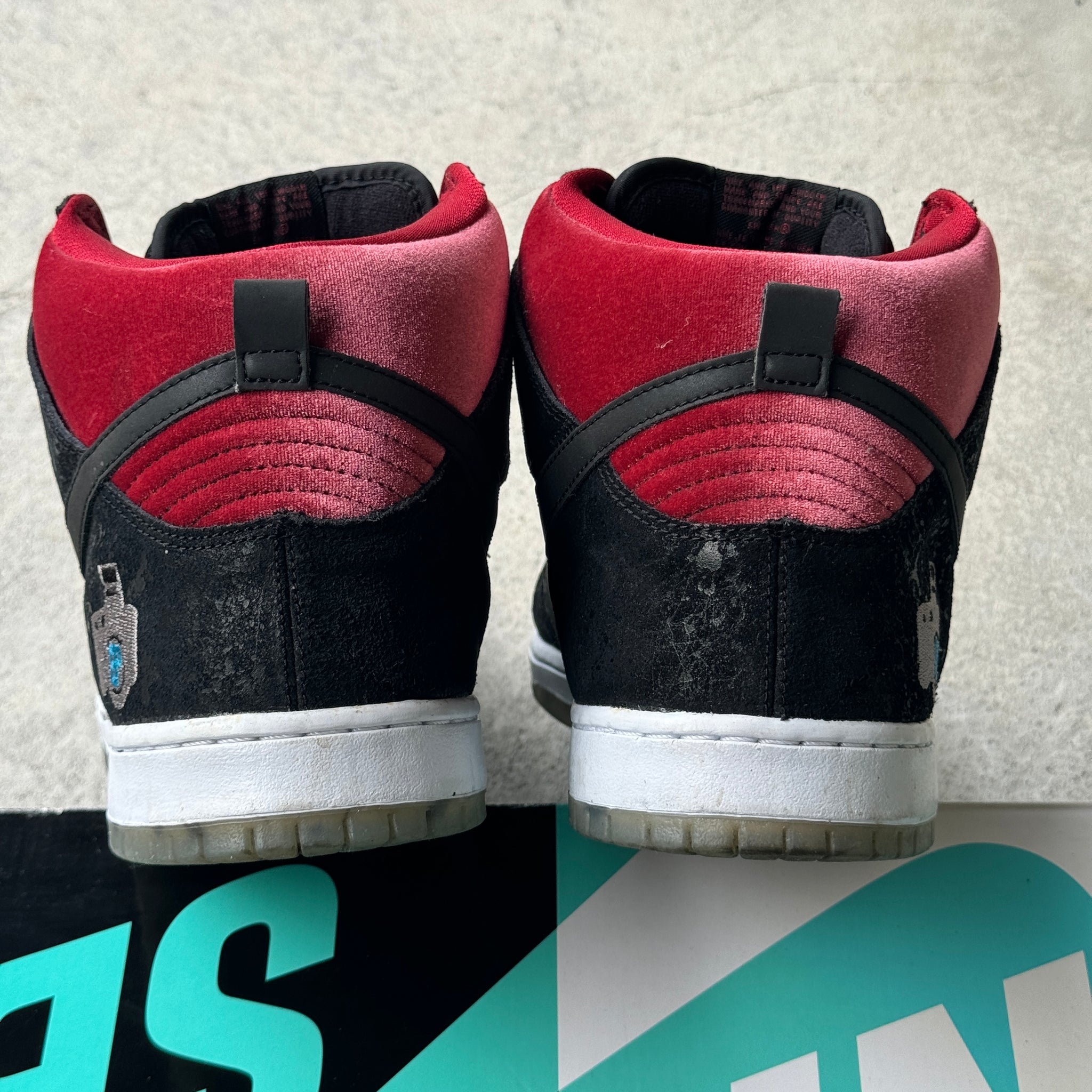 13 US - NIKE SB DUNK HIGH BROOKLYN PROJECTS PAPARAZZI QUICKSTRIKE W BOX 2014