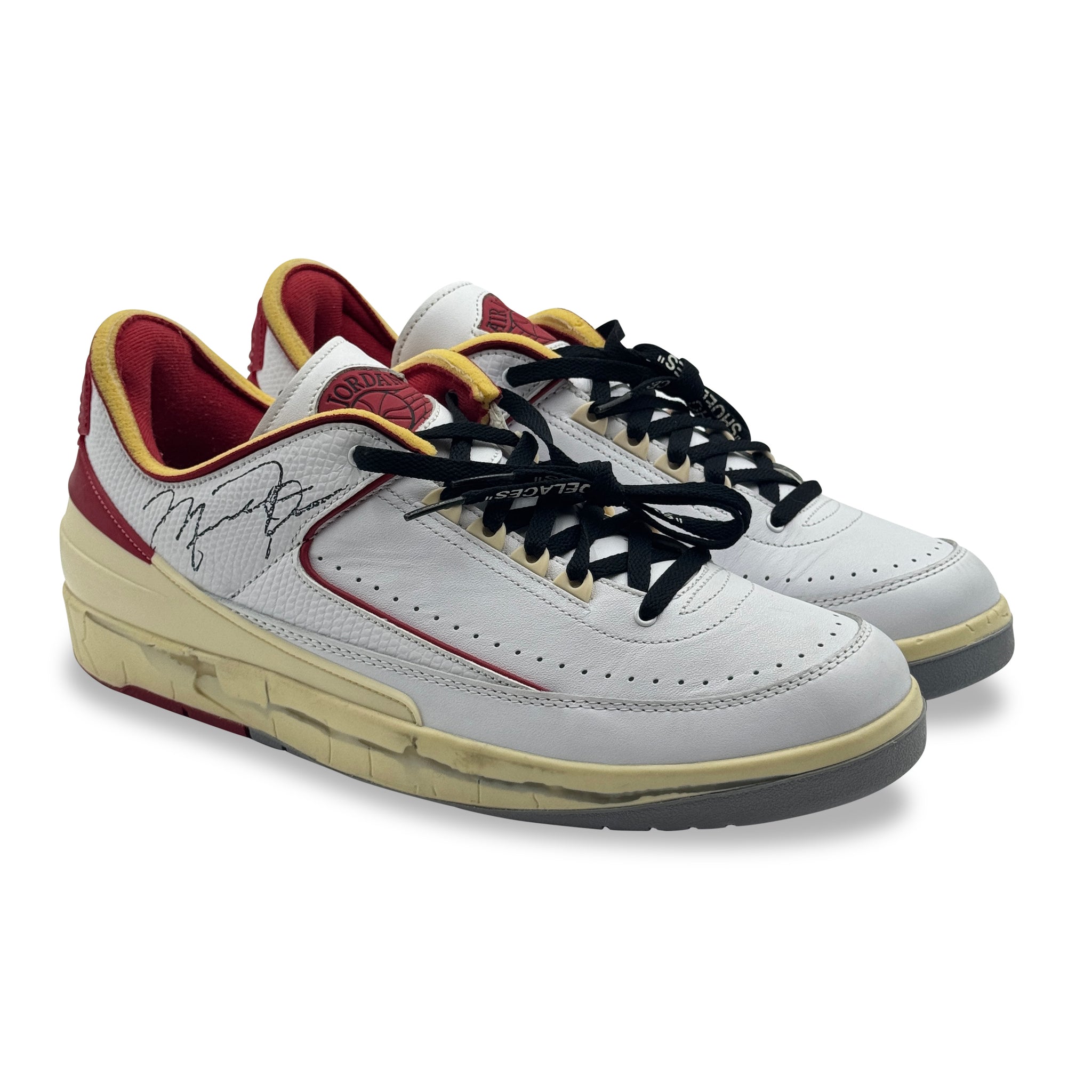 14 US - JORDAN 2 SP OFF WHITE WHITE VARISTY RED 2021