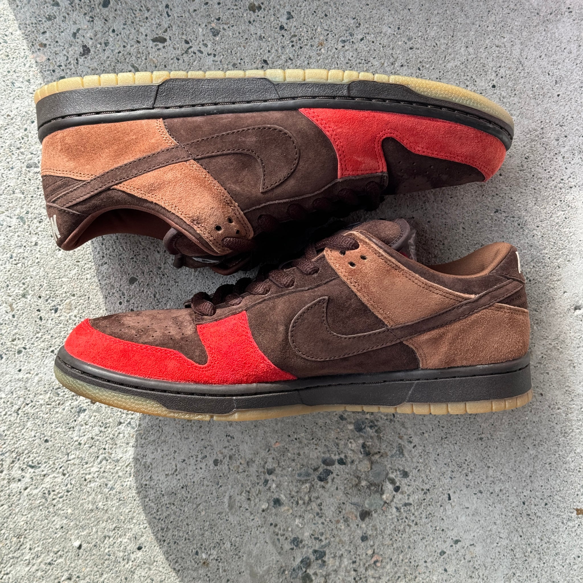10 US - DS NIKE SB DUNK LOW BISON W BOX 2003