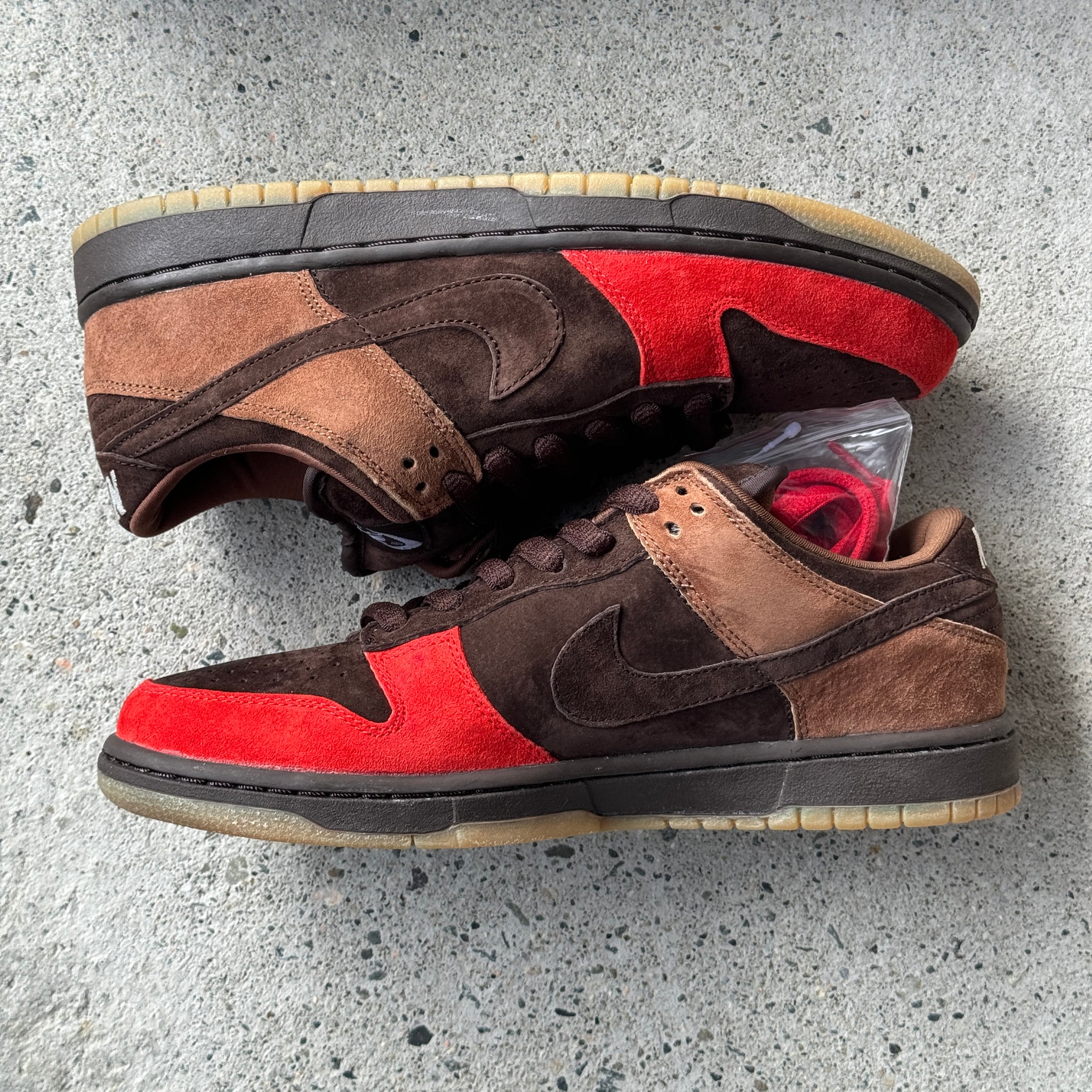9 US - DS NIKE SB DUNK LOW BISON W BOX 2003