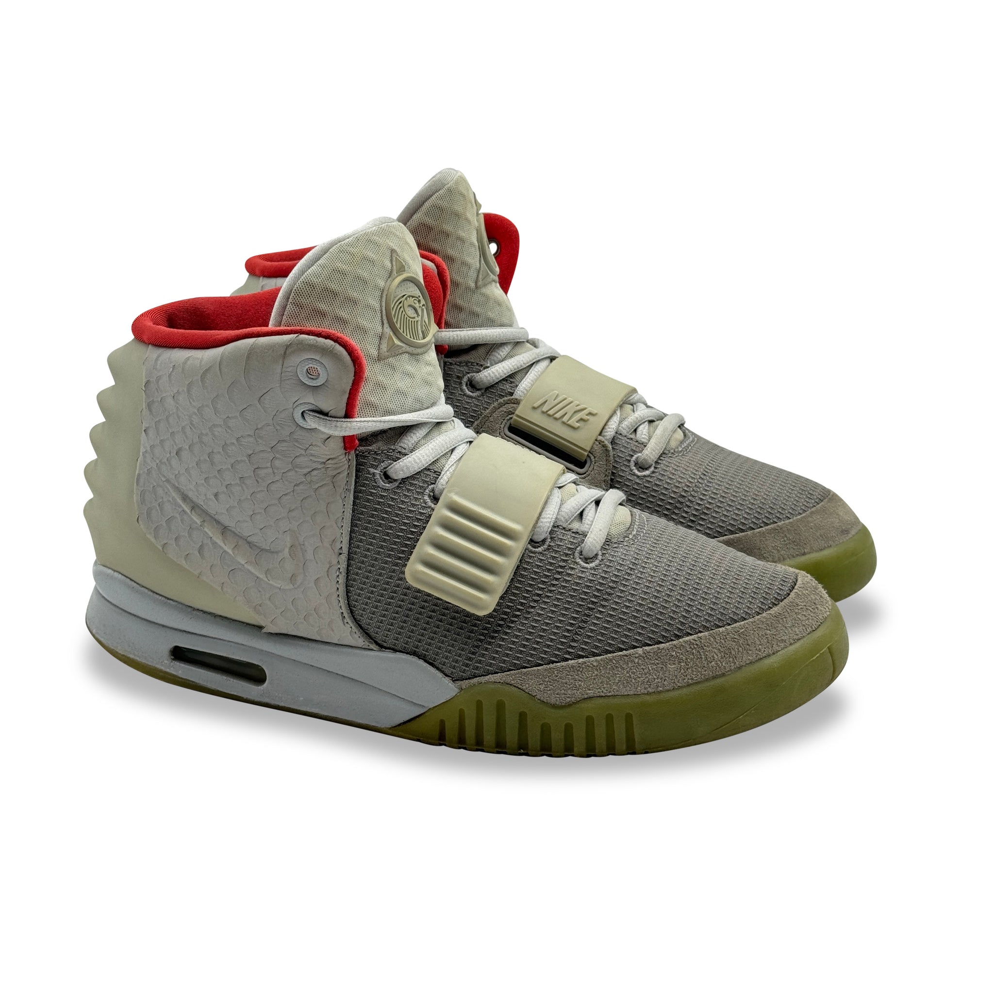 9 US - NIKE AIR YEEZY 2 PLATNIUM 2012