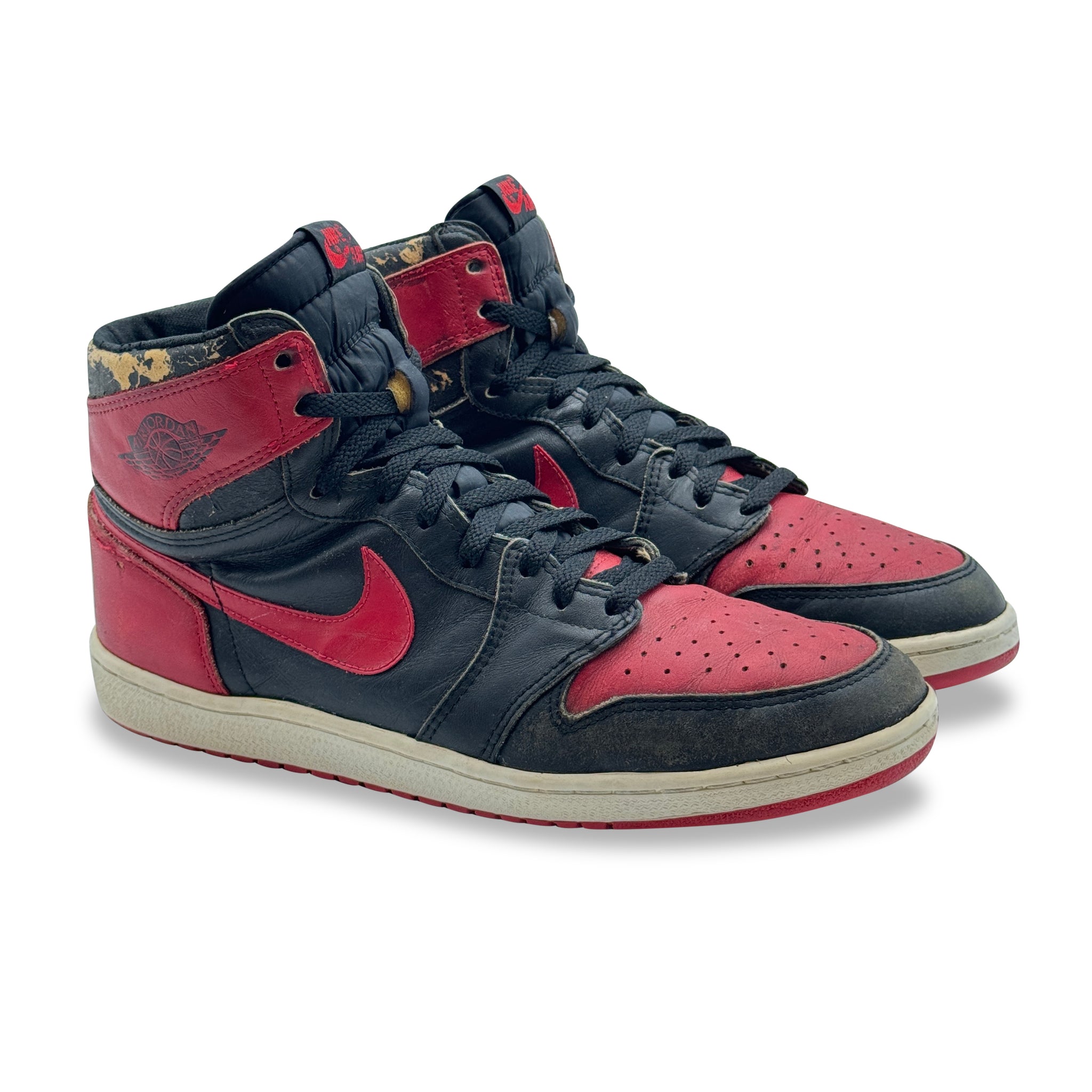 13 US - JORDAN 1 BLACK/RED 1985
