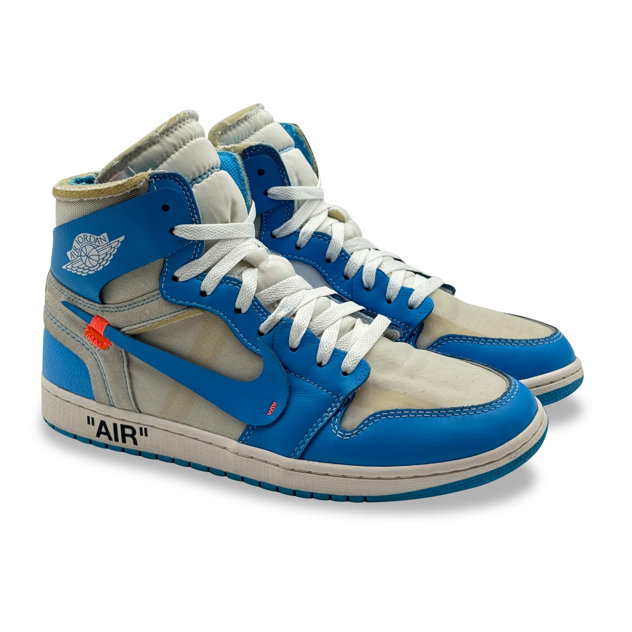 10.5 US - JORDAN 1 OFF WHITE UNC W BOX 2018