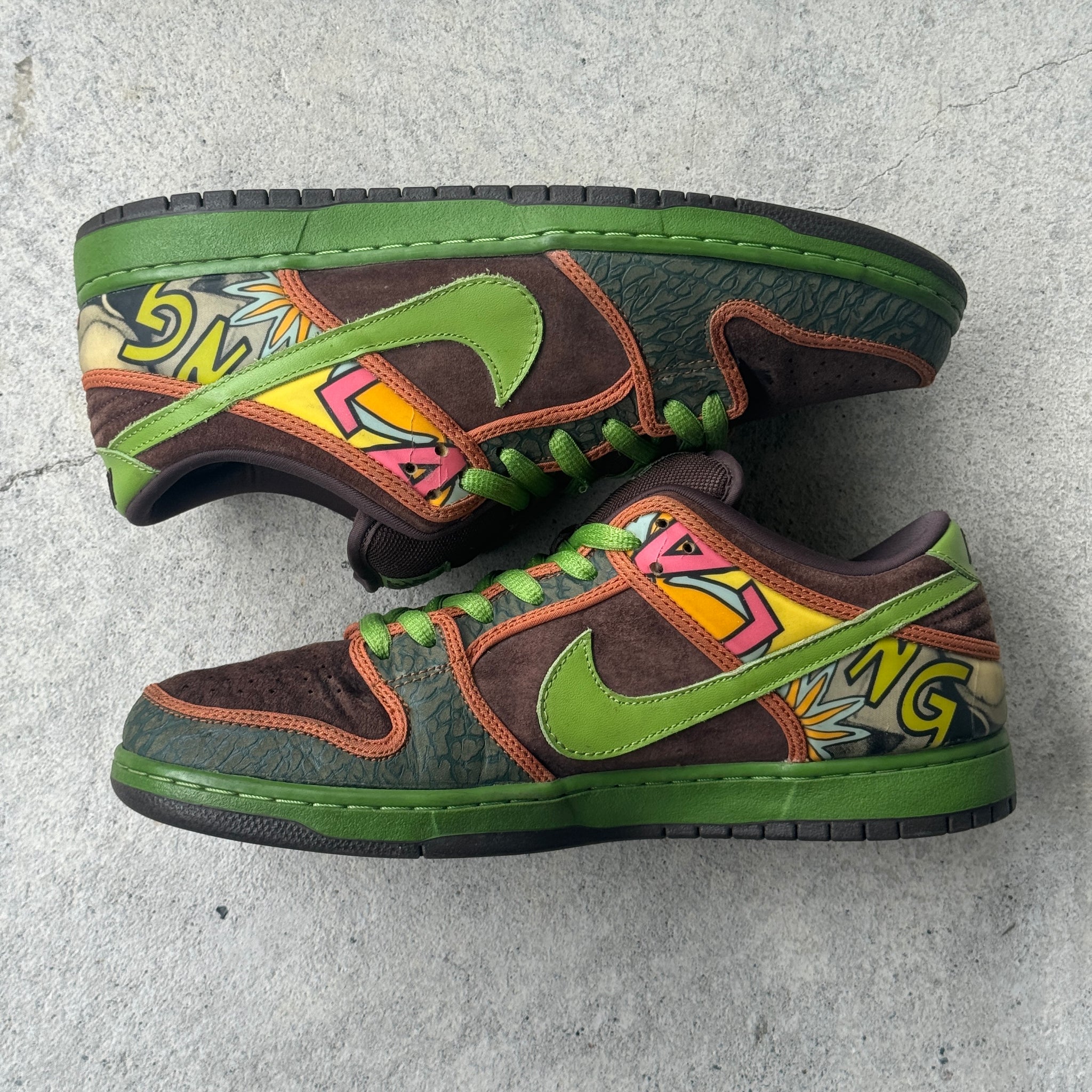 12 US - NIKE SB DUNK LOW DE LA SOUL W BOX 2015