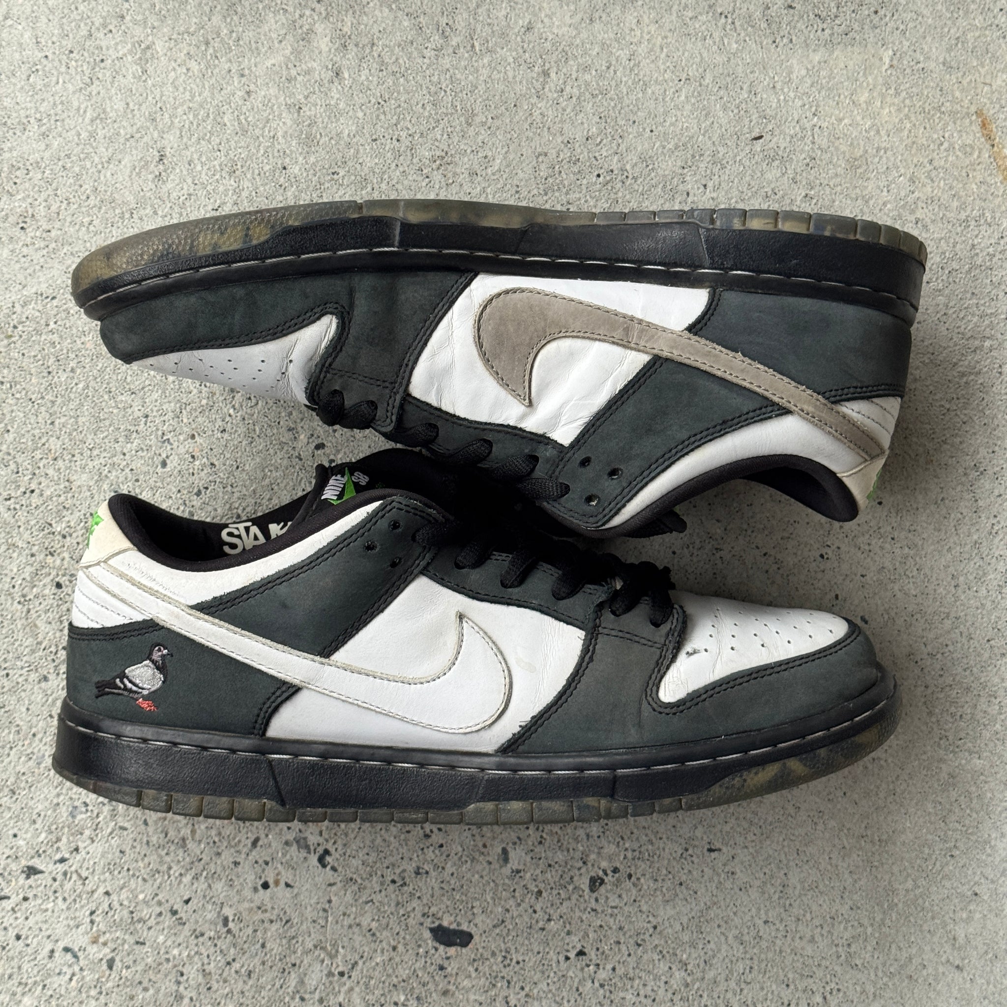 10.5 US - NIKE SB DUNK LOW STAPLE PANDA PIGEON 2019