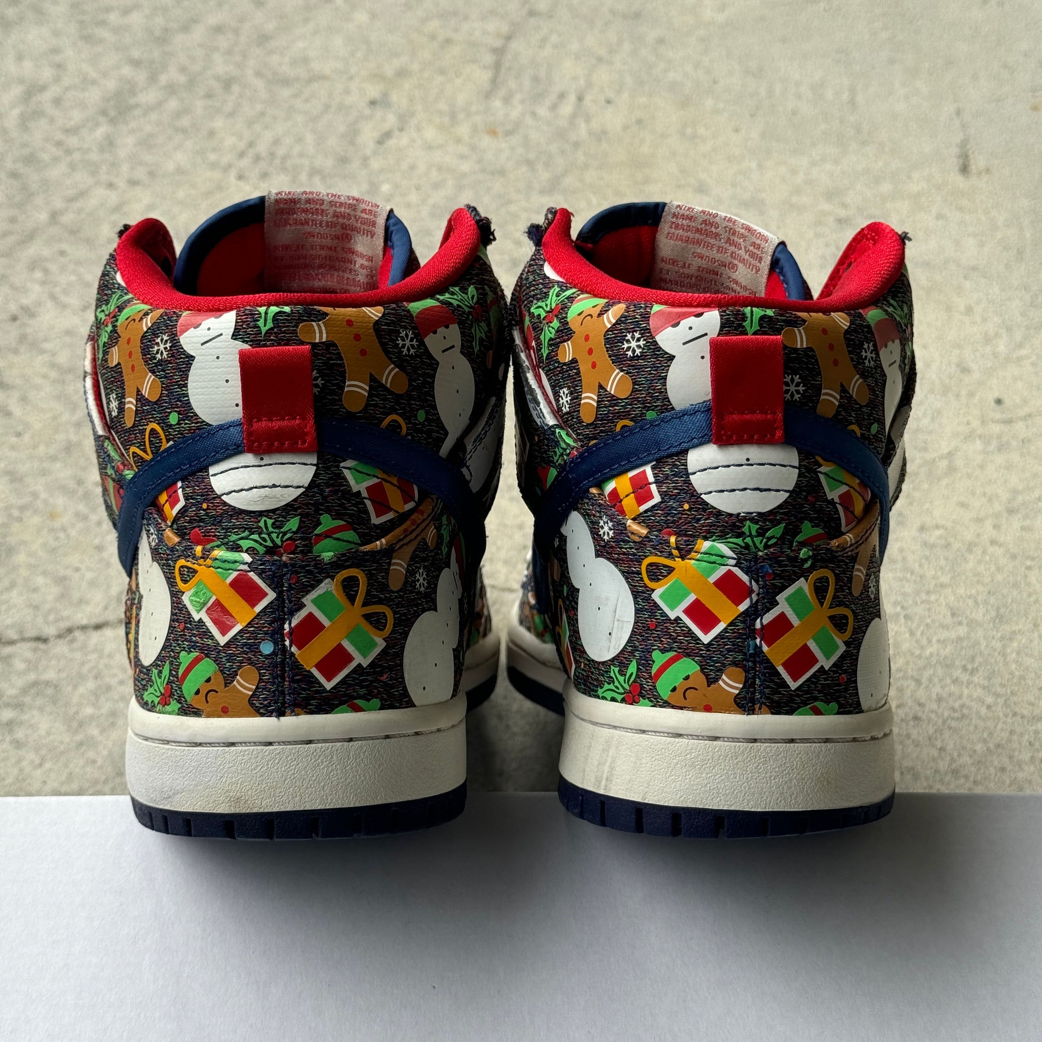 10 US - NIKE SB DUNK HIGH CONCEPTS UGLY CHRISTMAS SWEATER 2017