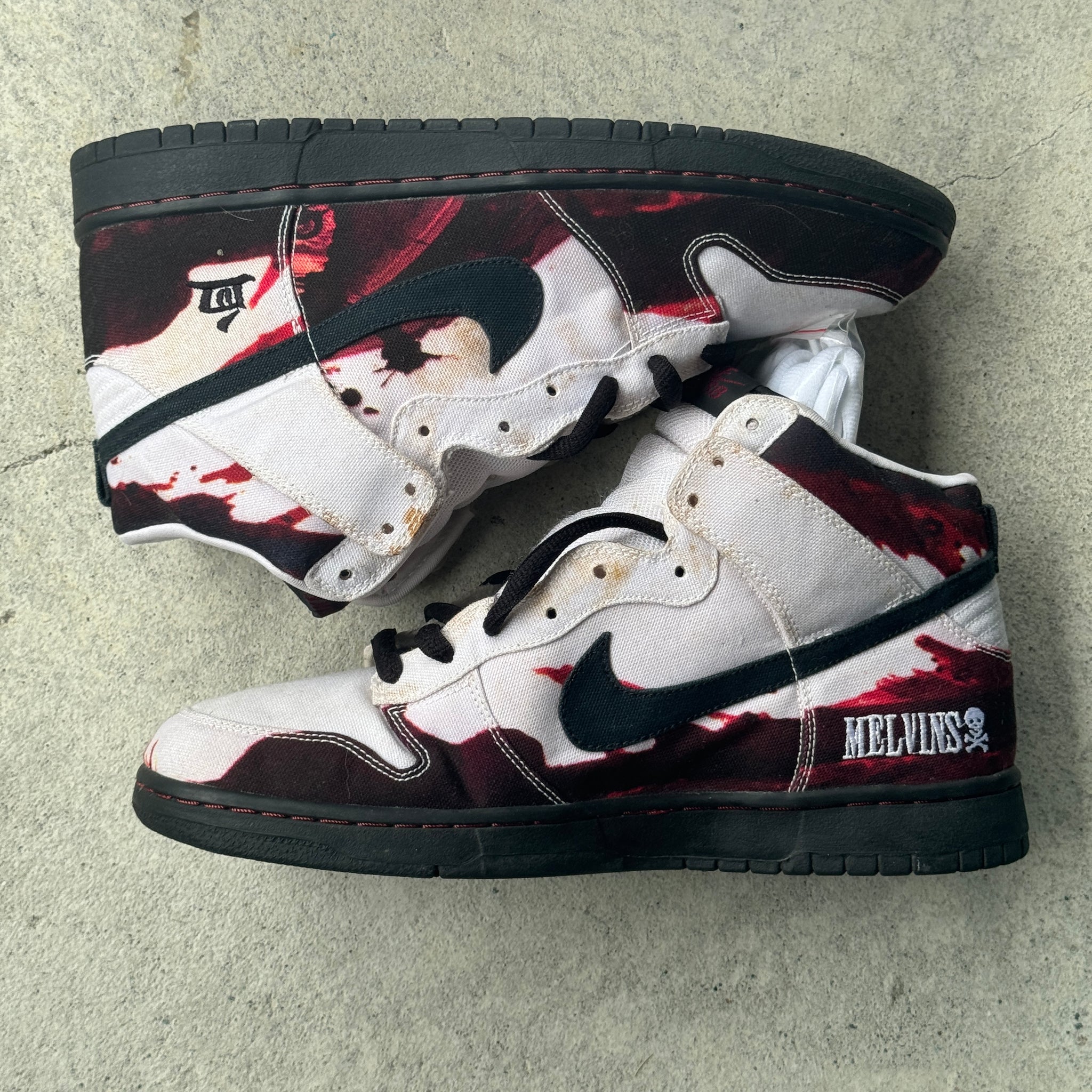 12 US - DS NIKE SB DUNK HIGH MELVIN WHITE 2005