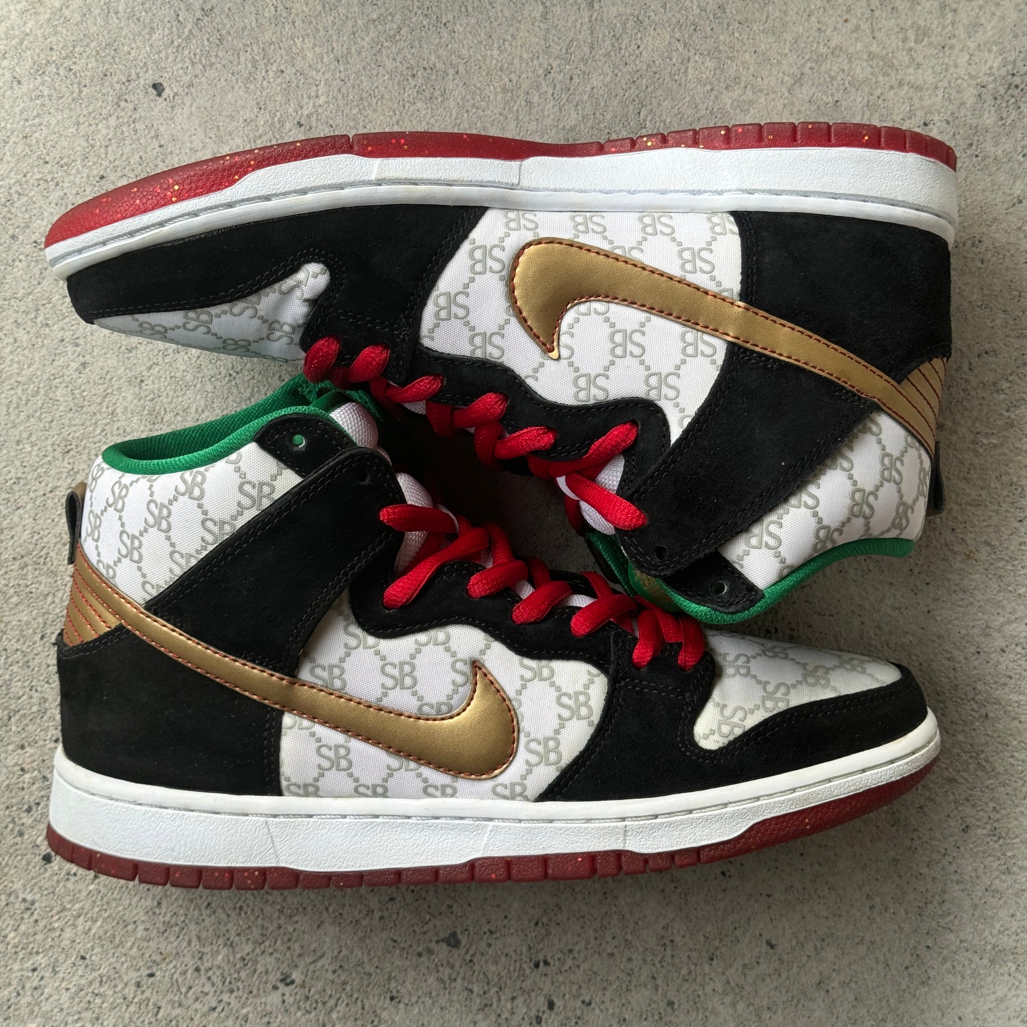 9.5 US - NIKE SB DUNK HIGH PAID IN FULL W BOX 2014