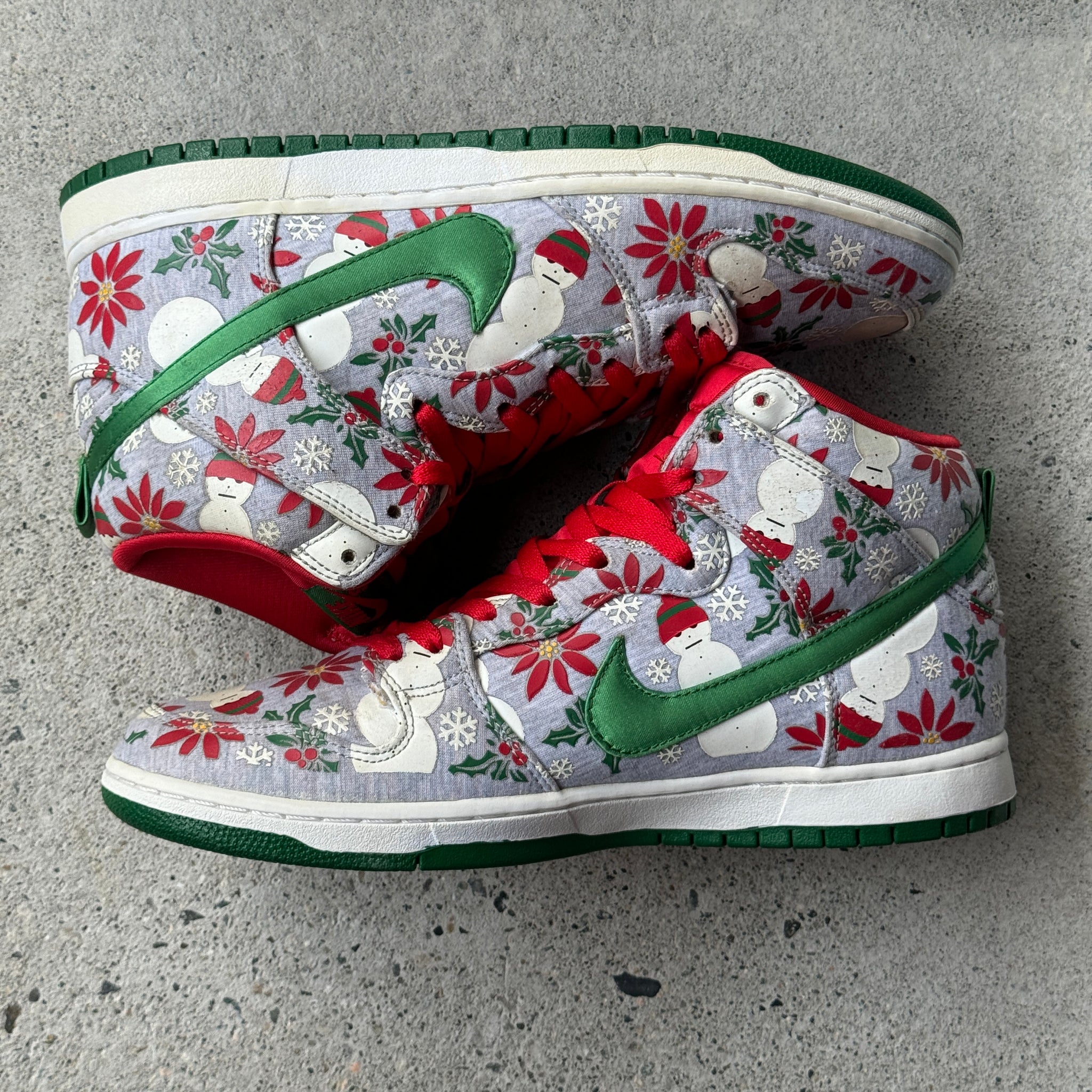 11 US - NIKE SB DUNK HIGH CONCEPTS UGLY CHRISTMAS SWEATER 2013