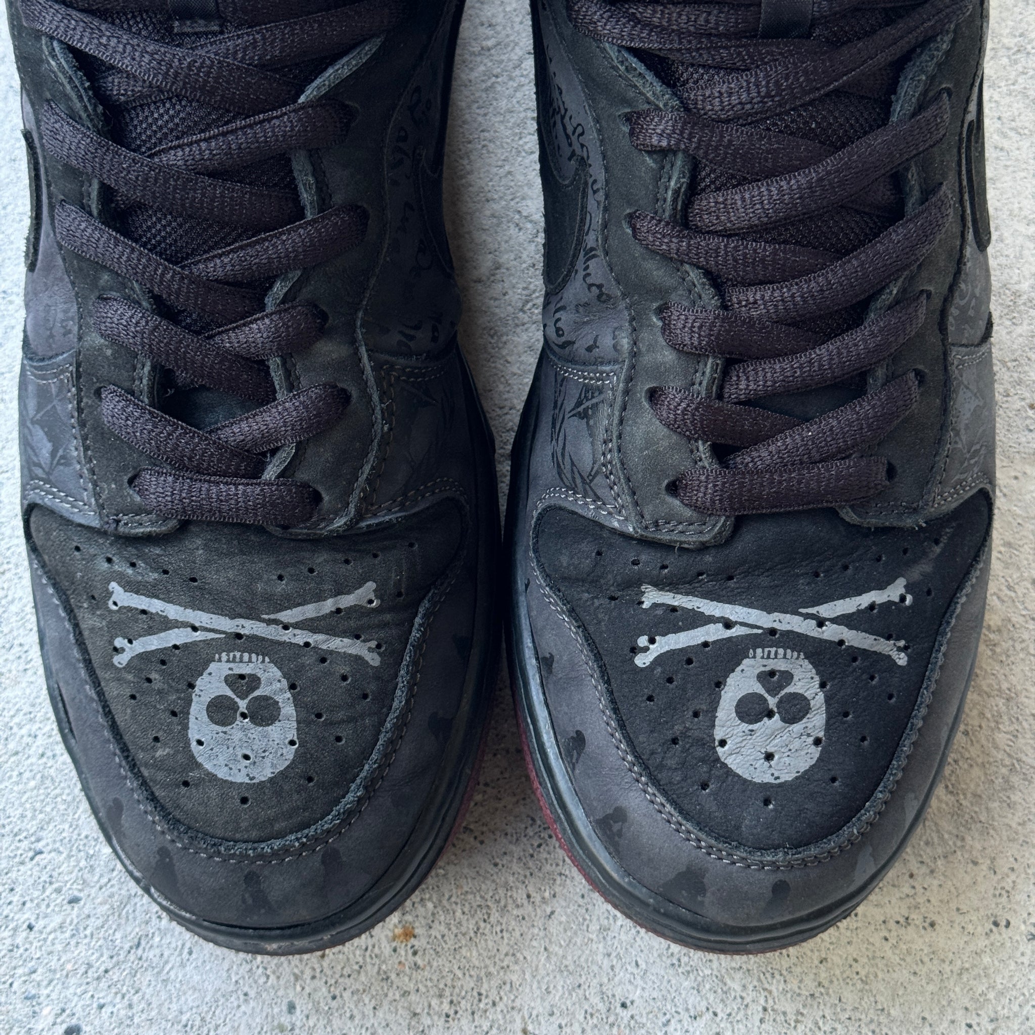 13 US - NIKE SB DUNK HIGH MELVIN BLACK W BOX 2005
