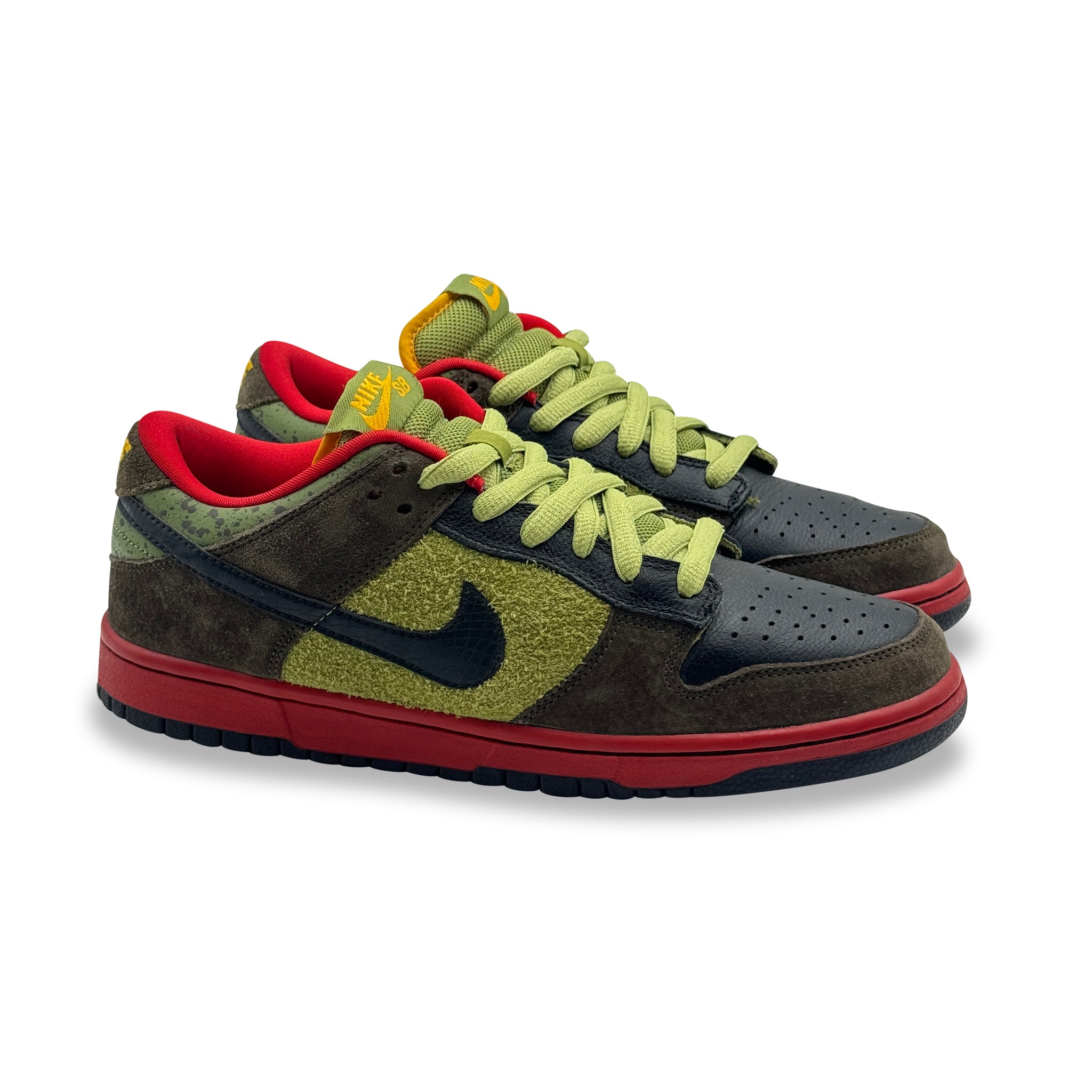 9.5 US - NIKE SB DUNK LOW ASPARAGUS 2009