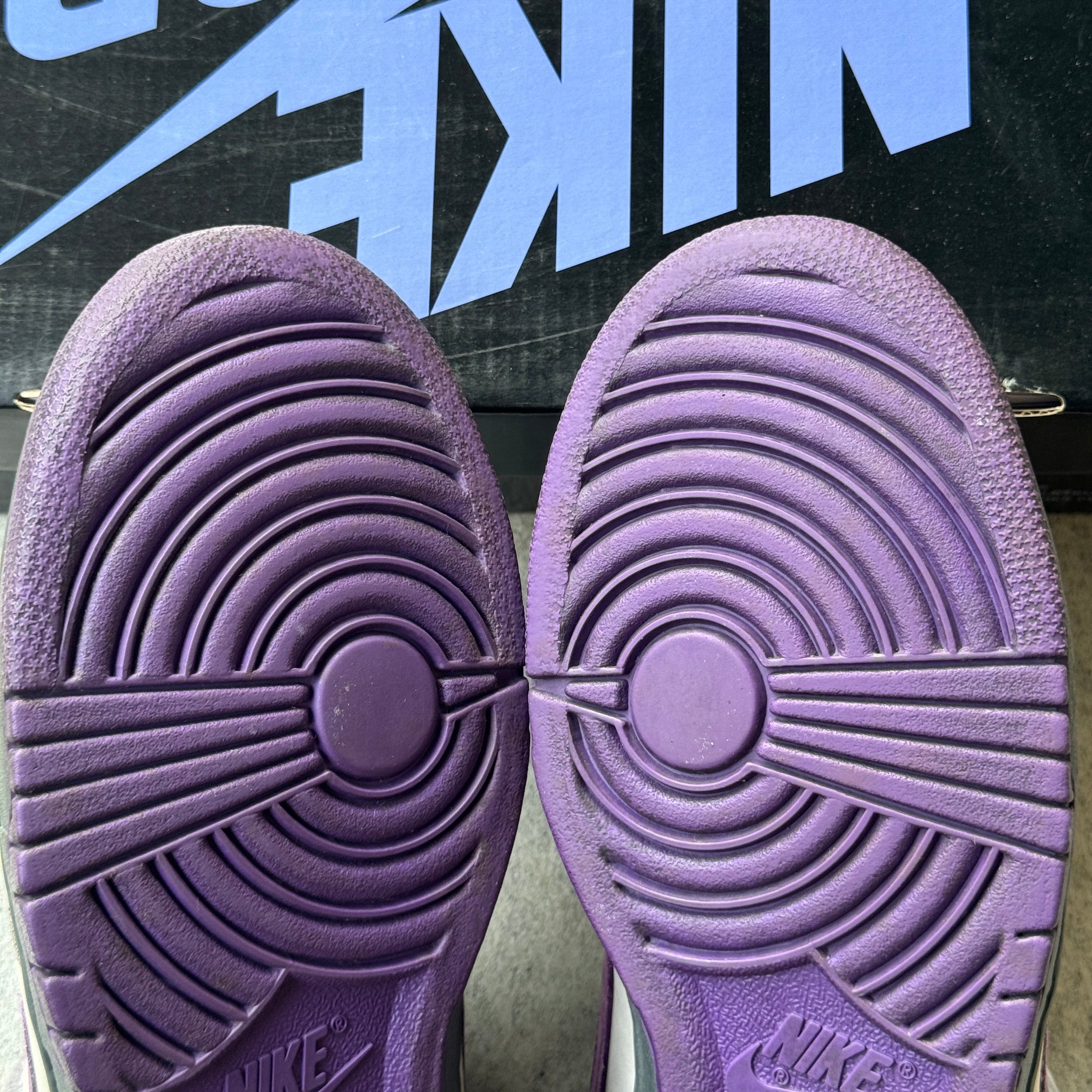 10.5 US - NIKE SB DUNK LOW PURPLE PIGEON W BOX 2006