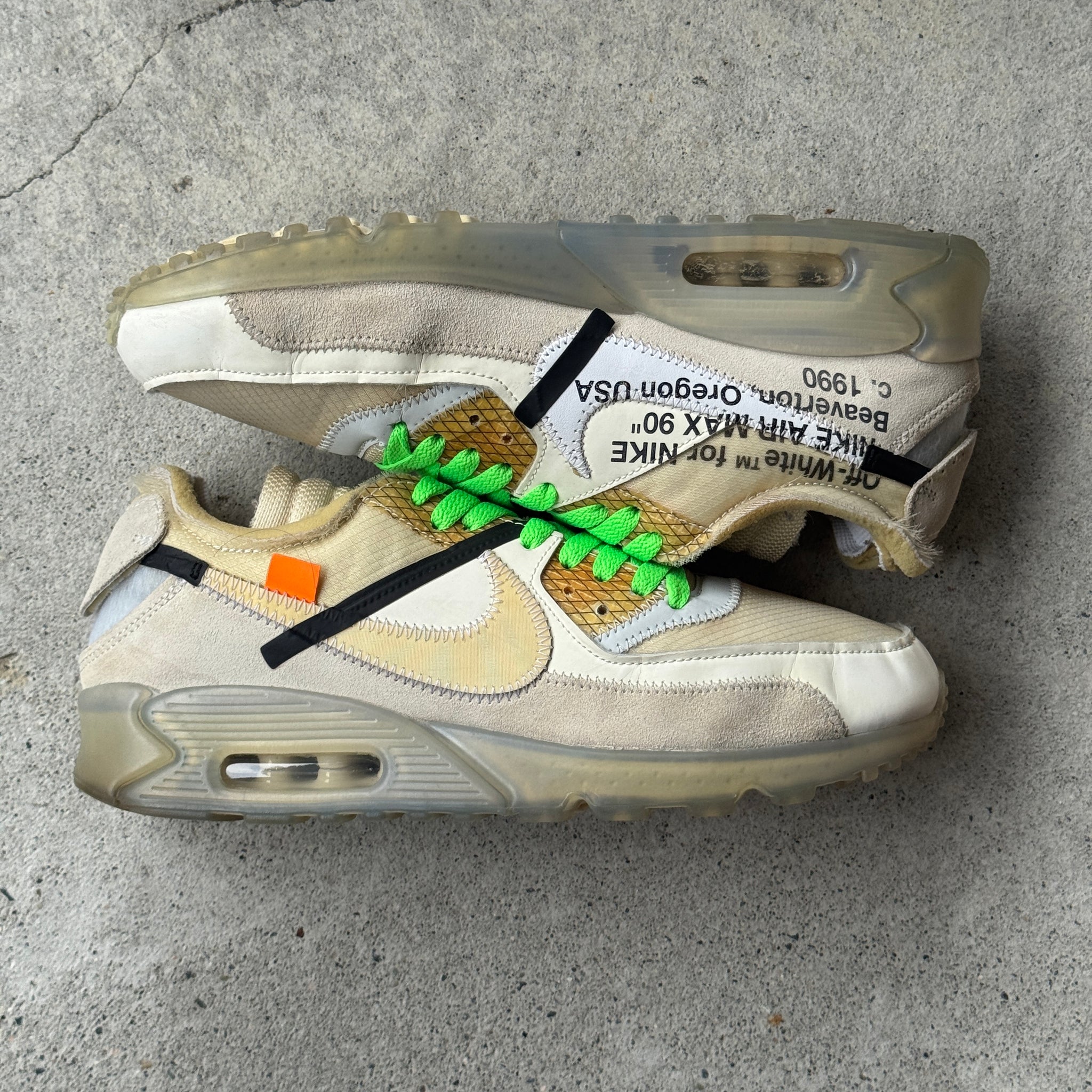 9 US - OFF WHITE AIR MAX 90 "THE TEN" 2017